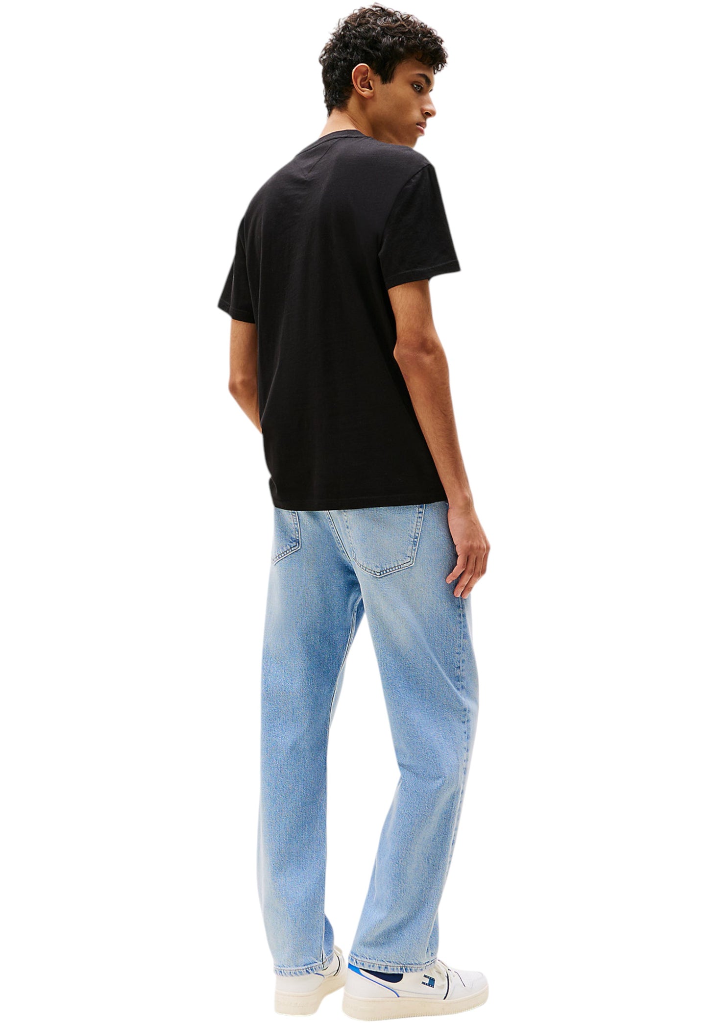 T-Shirt Manica Corta Uomo Tommy Jeans Tjm Regular Rwb Dna DM0DM21940