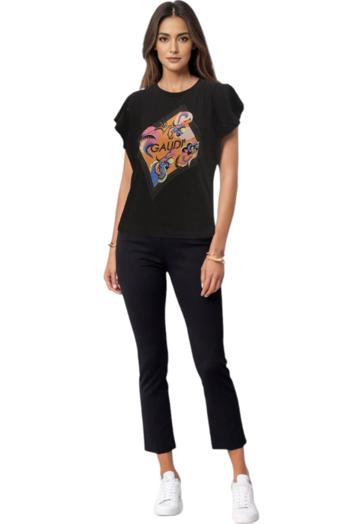 T-Shirt Senza Maniche Donna Gaudi 411FD64010
