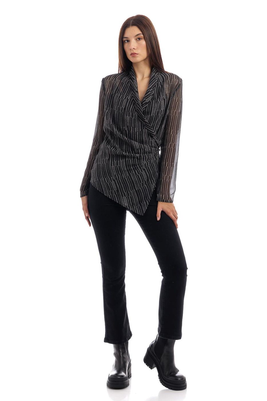 Blusa Manica lunga Donna Manila Grace C231PS