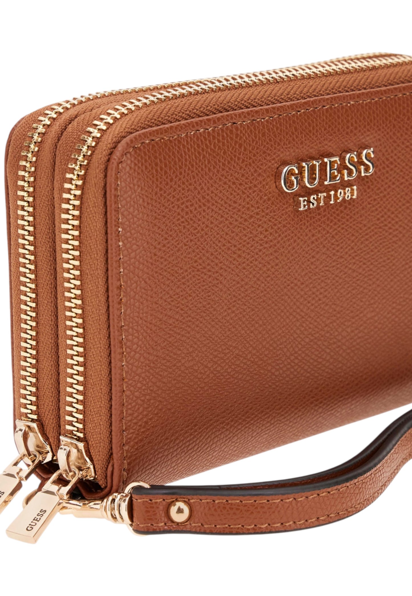Portafoglio Con Zip Donna Guess Medium Double Zip Amorette SWBG7898164