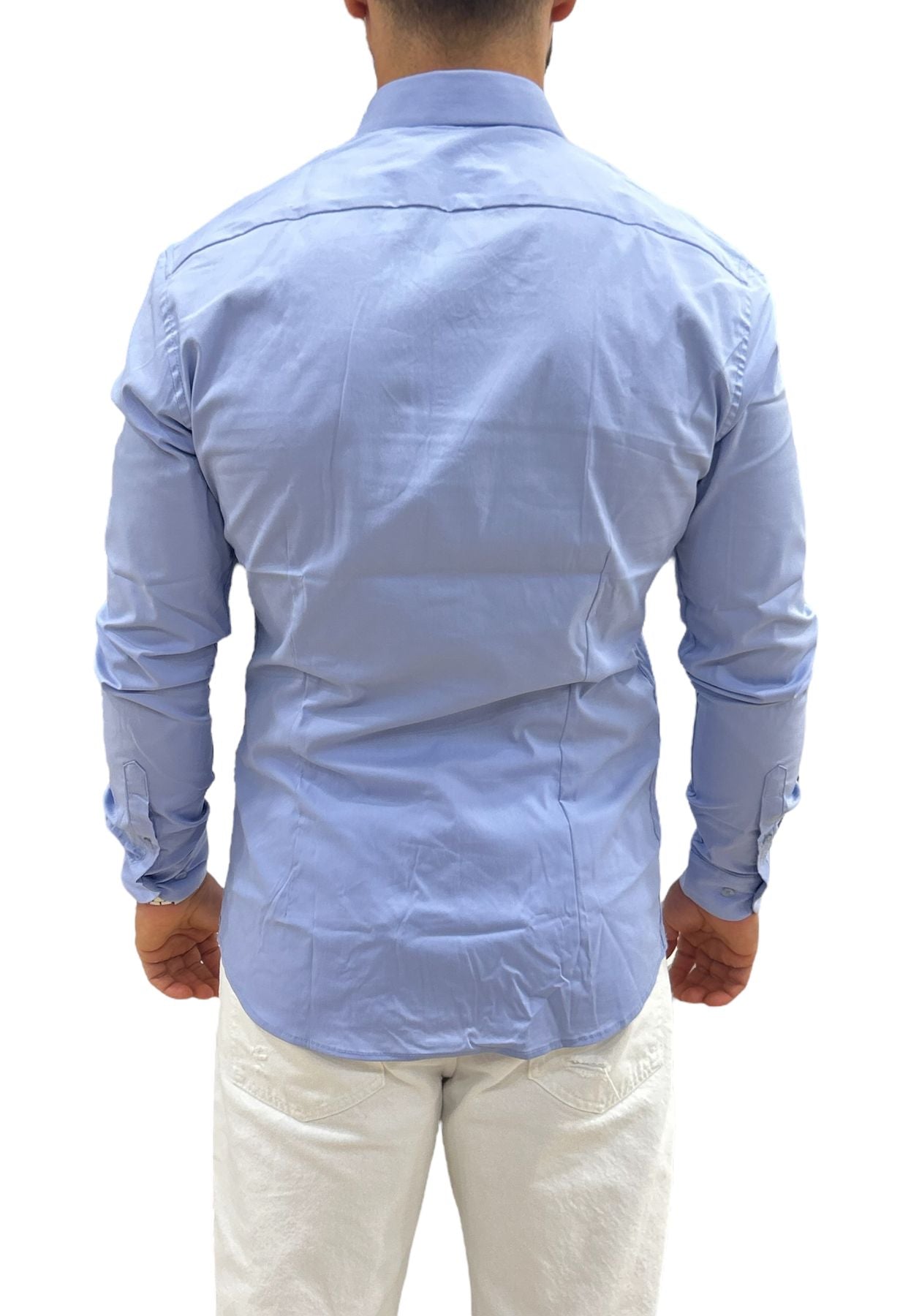 Camicia Manica lunga Uomo Gaudi Collo Italiano Slim 321GU45001