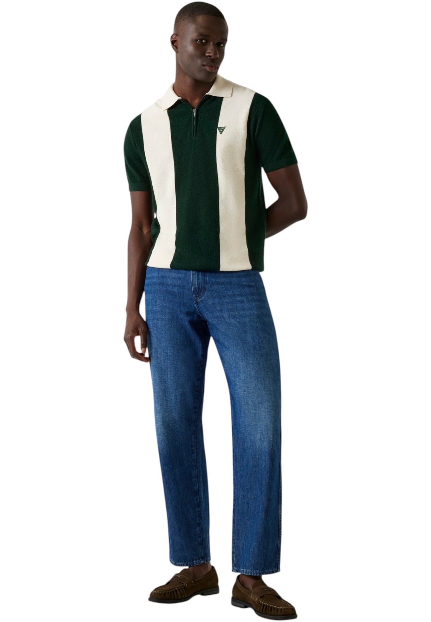 Polo Manica Corta Uomo Guess In Maglia Humphrey M5YR11Z3OE2