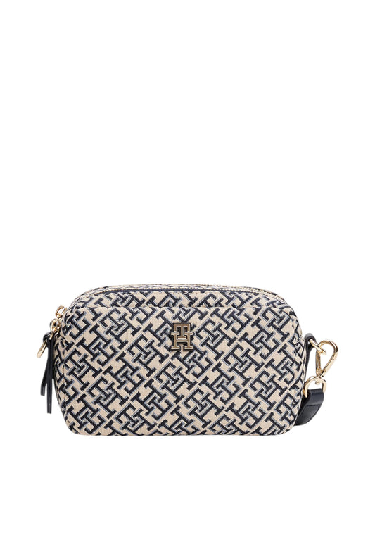 Borsa A Tracolla Donna Tommy Hilfiger Camera Bag Th Jacquard