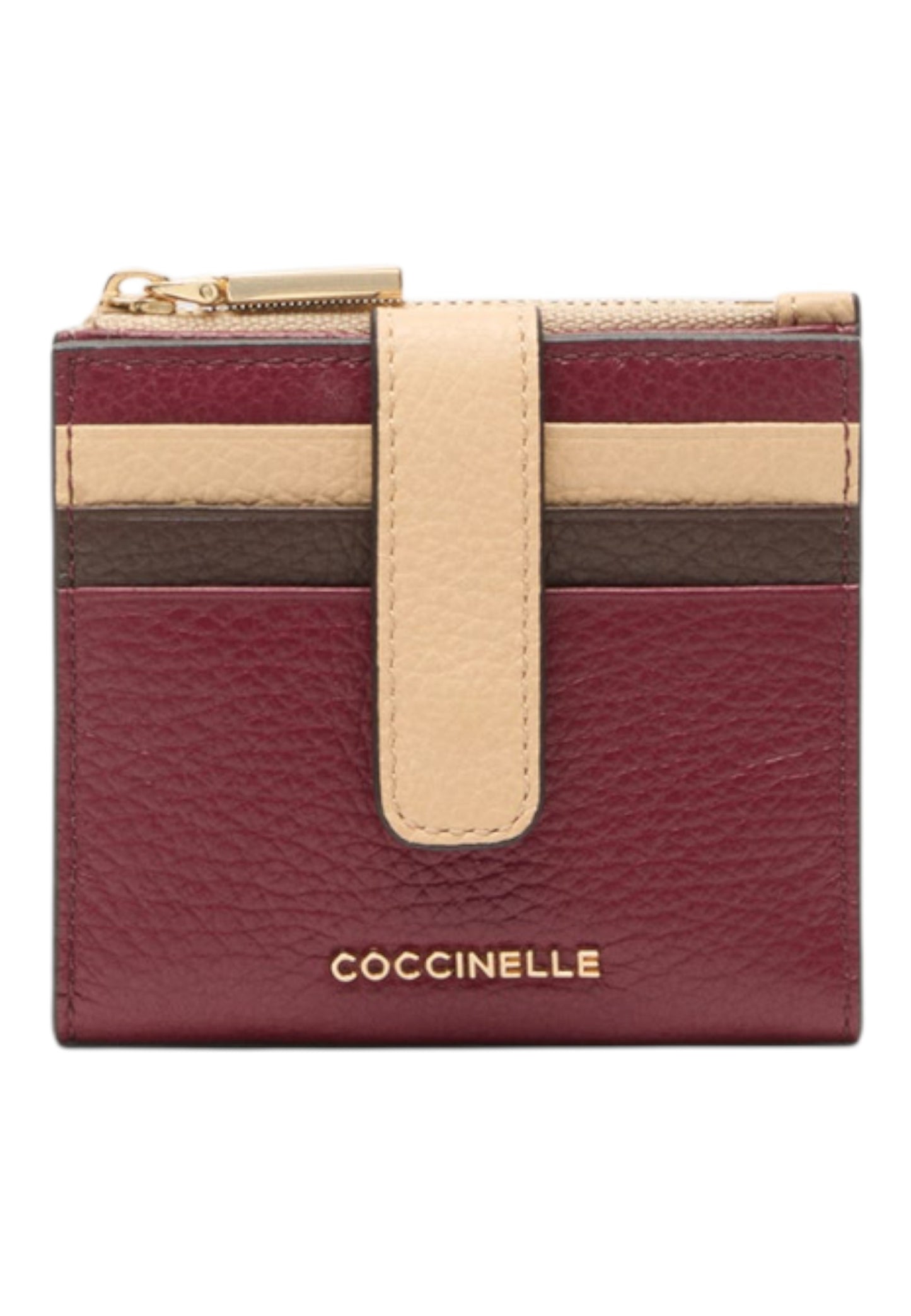 Portafoglio Con Zip Donna Coccinelle Piccolo Metallic Tricolor E2M1011F701