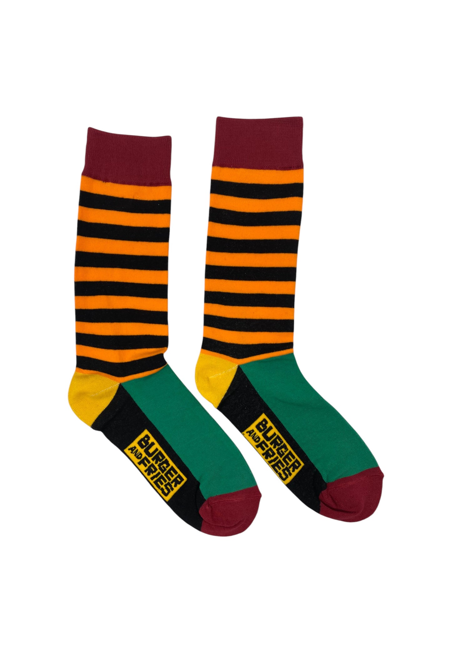 Calze Uomo Sun68 Carrot/Black Stripes Socks BF1003
