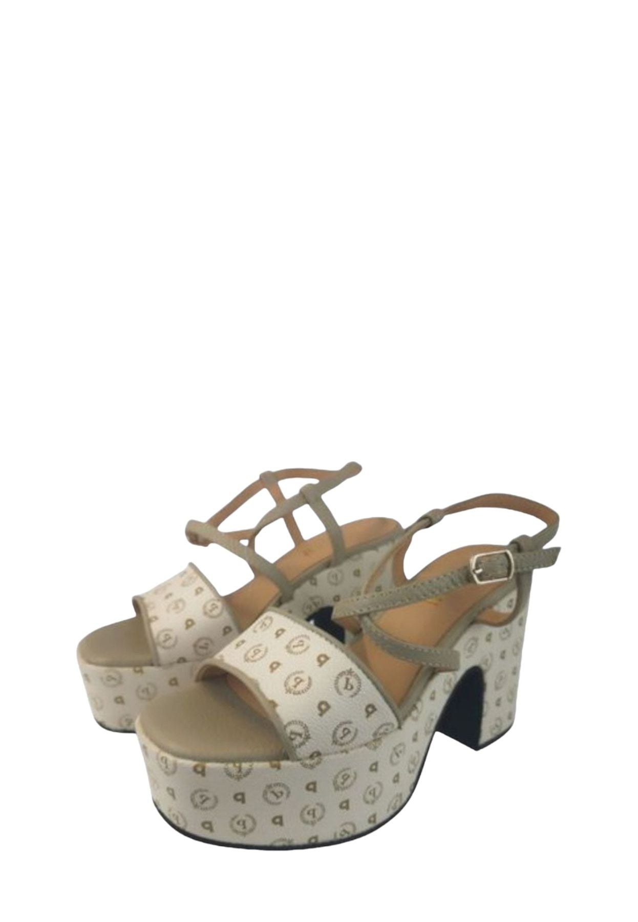 Sandali Con Zeppa Donna Pollini Heritage TA1614BG0EQ1