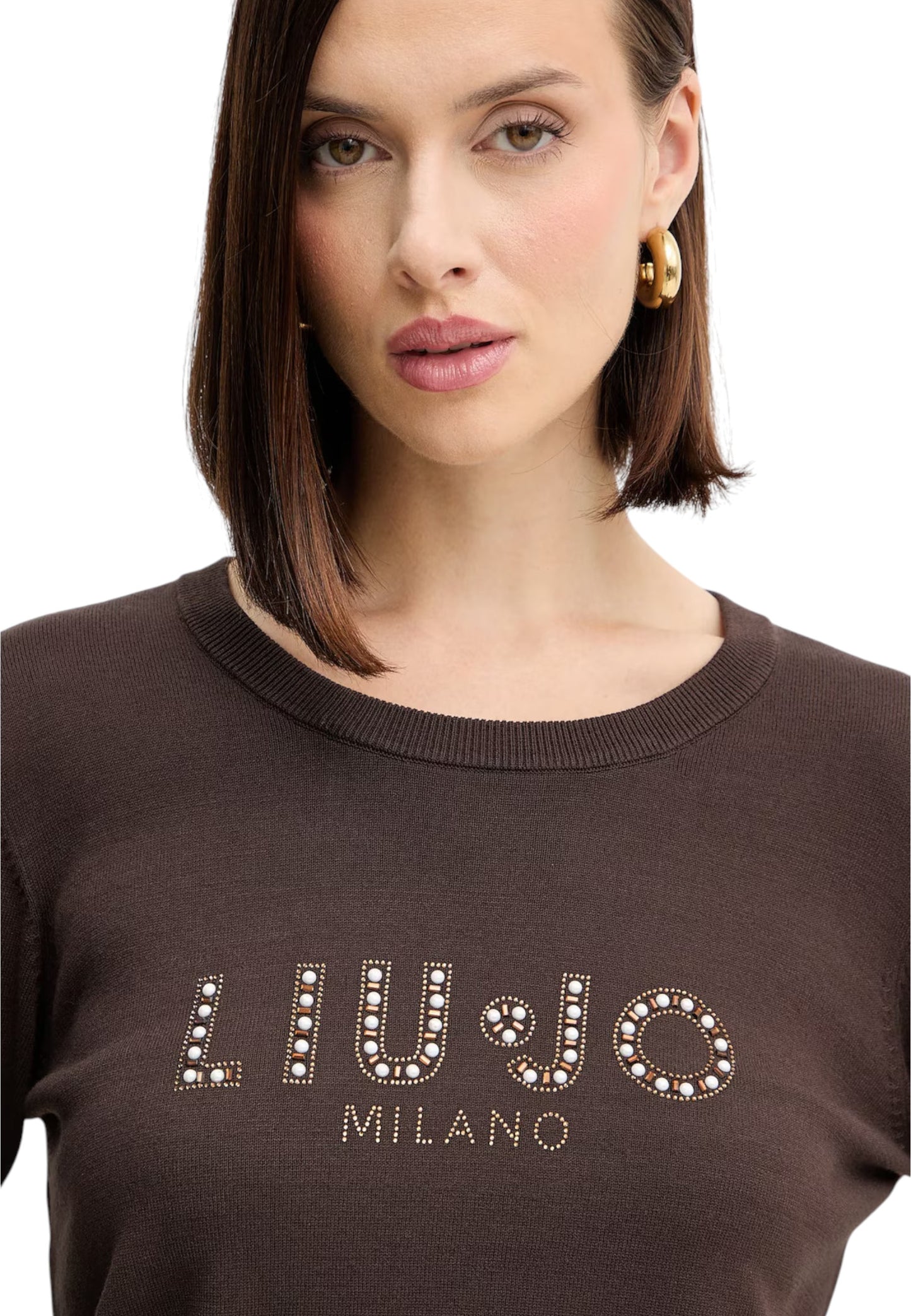 Maglia A Girocollo Donna Liu Jo TF5248MS63L
