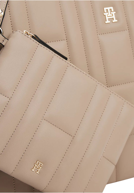 Borsa A Spalla Donna Tommy Hilfiger Tote Th Feminine