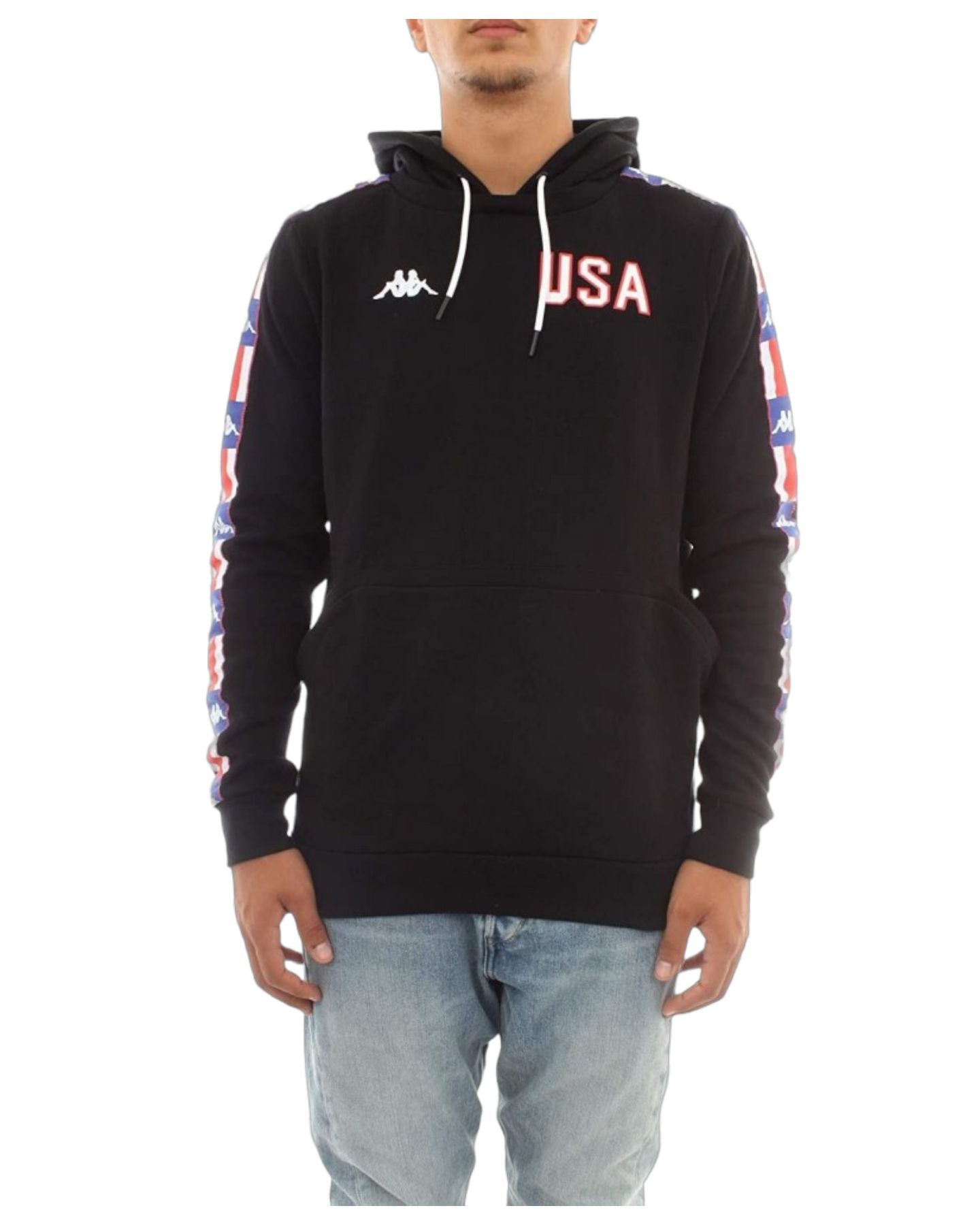 Felpa Con Cappuccio Uomo Kappa 304N110