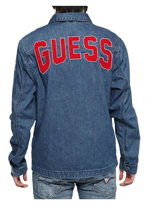 Giacca Jeans Uomo Guess M93N23D3P50