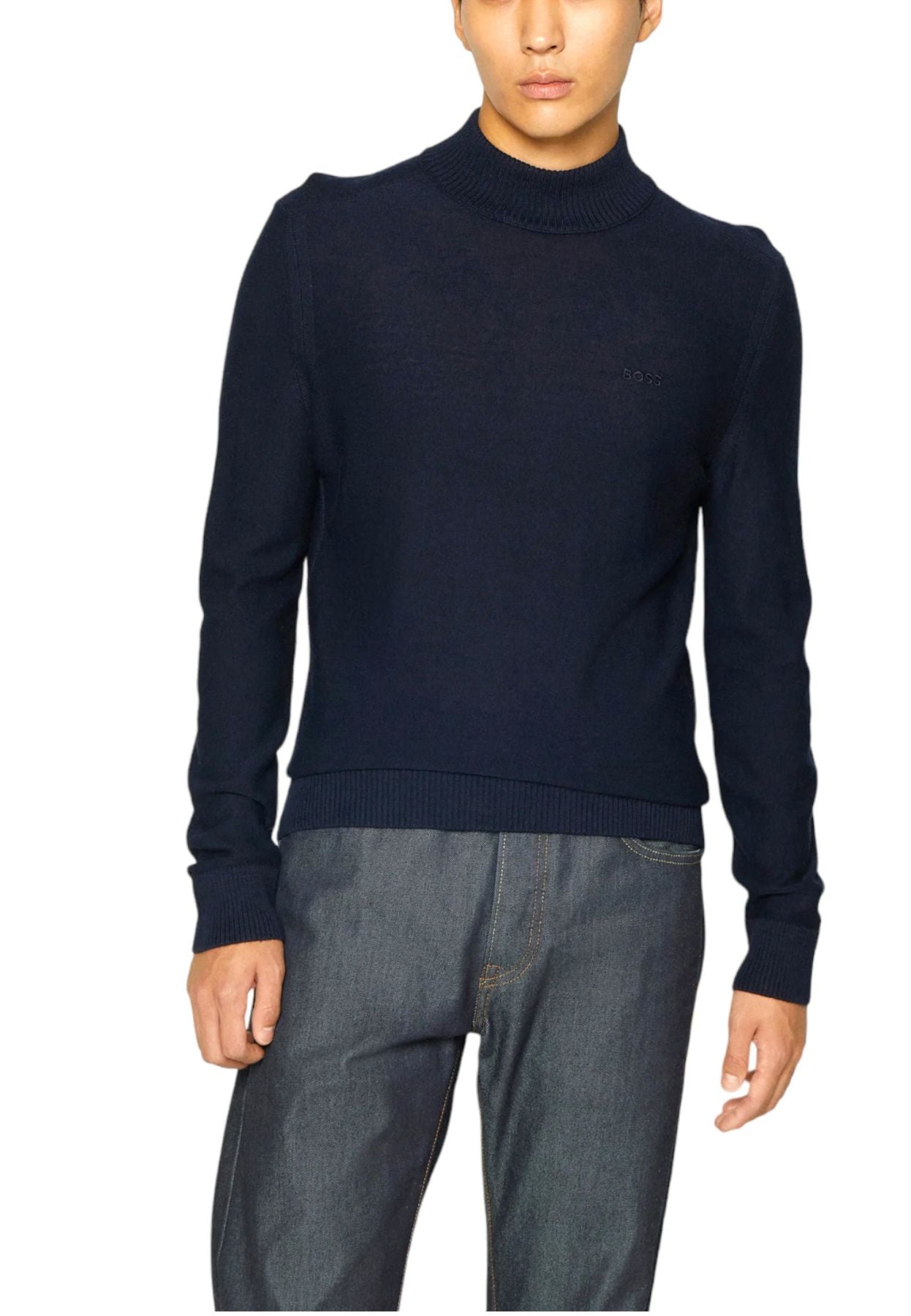 Maglione Collo Alto Uomo Boss Avac_M 50501761