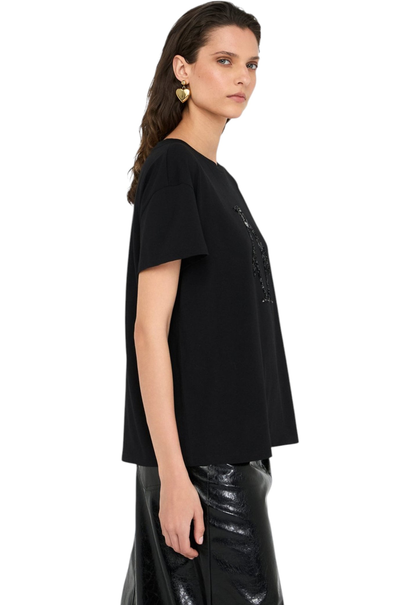 T-Shirt Manica Corta Donna Liu Jo Penguin Fashion MF5412JS923