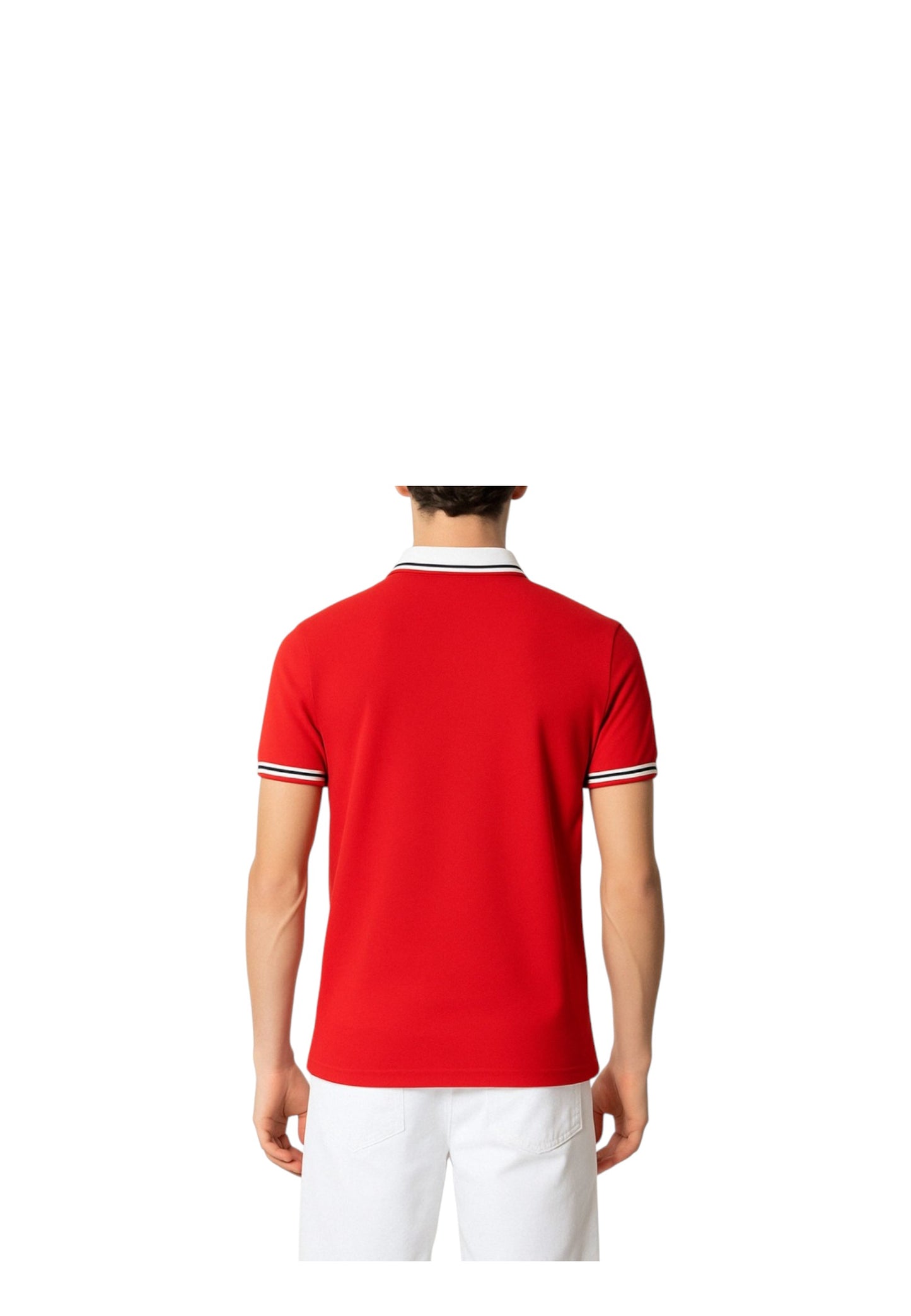 Polo Manica Corta Uomo Gcds Essentials Piquet