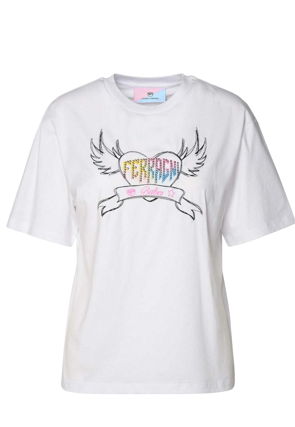 T-Shirt Manica Corta Donna Chiara Ferragni Punk 76CBHK04CJK01