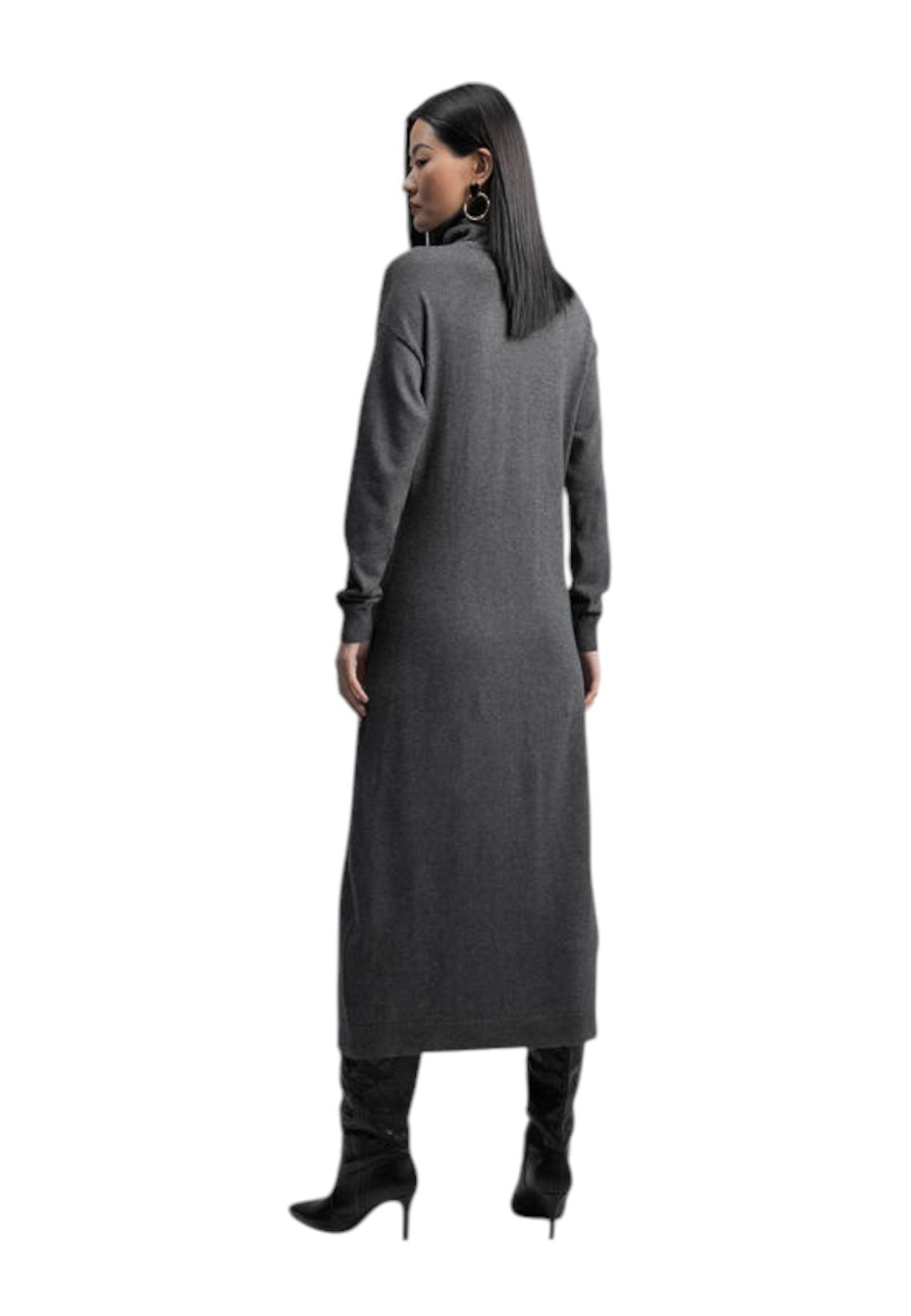 Vestito Midi Donna Lola Casademunt Con Bottoni In Maglia Spessa E Spalline MF2416010