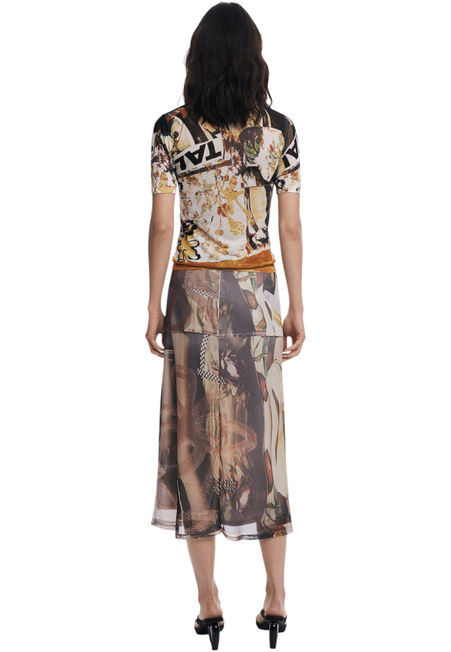 Gonna Donna Desigual Fal Collage 25WWFK05