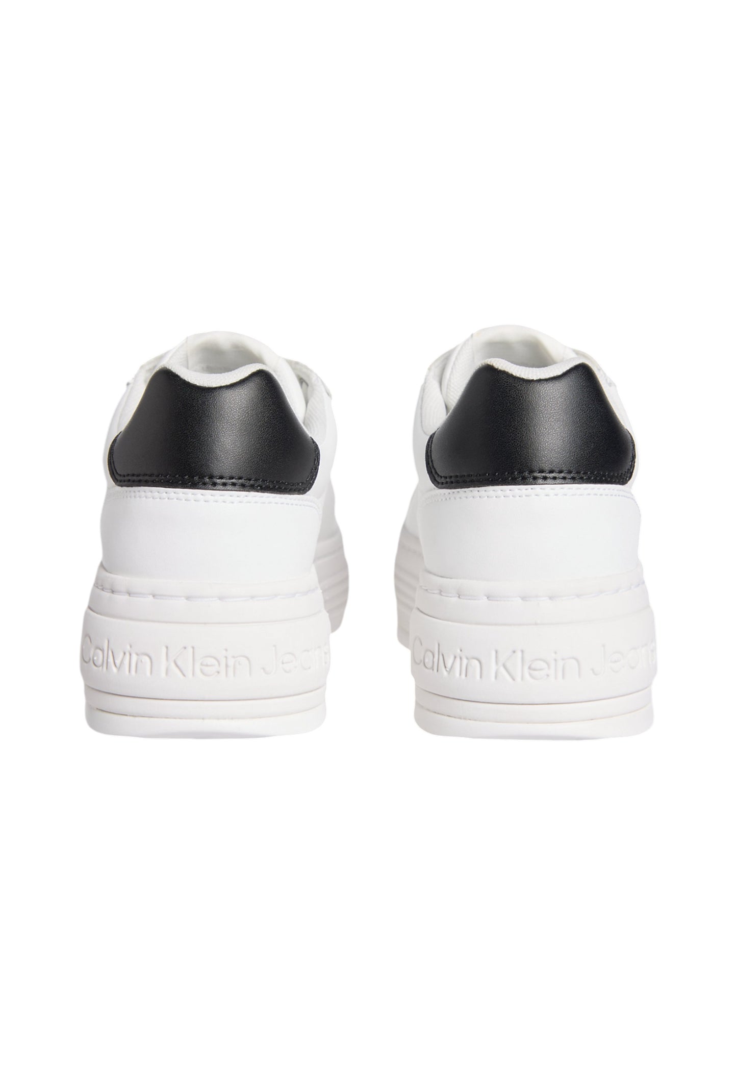 Sneakers Basse Donna Calvin klein Jeans Con Suola Alta Bold Flatf Low Lace YW0YW01878