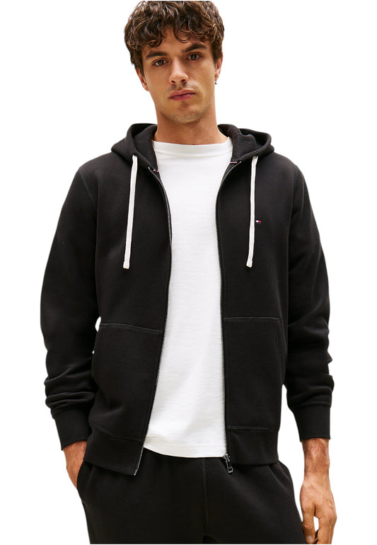 Felpa Con Zip Uomo Tommy Hilfiger Con Cappuccio Essential MW0MW37234