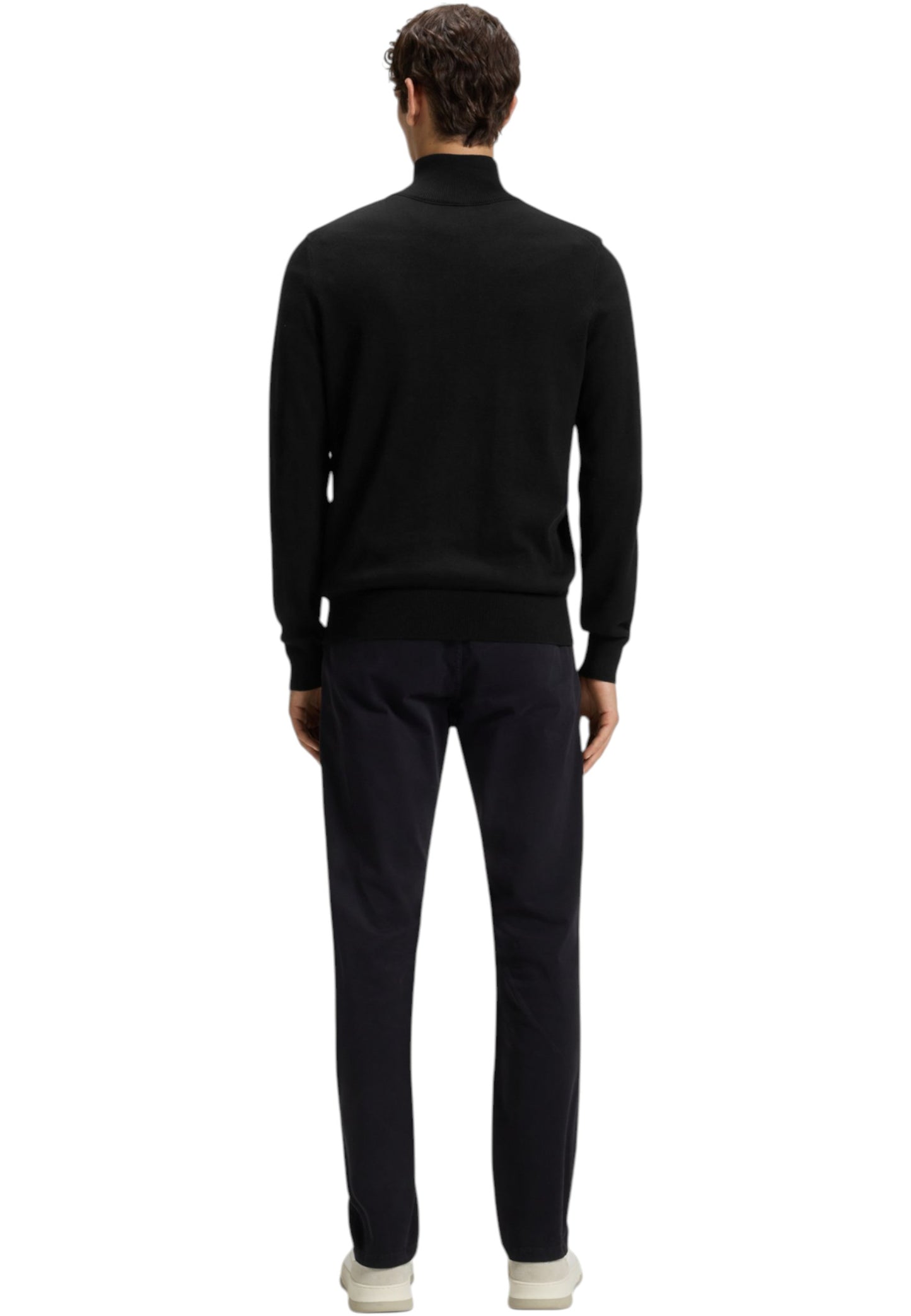 Maglione Collo Alto Uomo Boss Mezza zip Kanobix 50527585