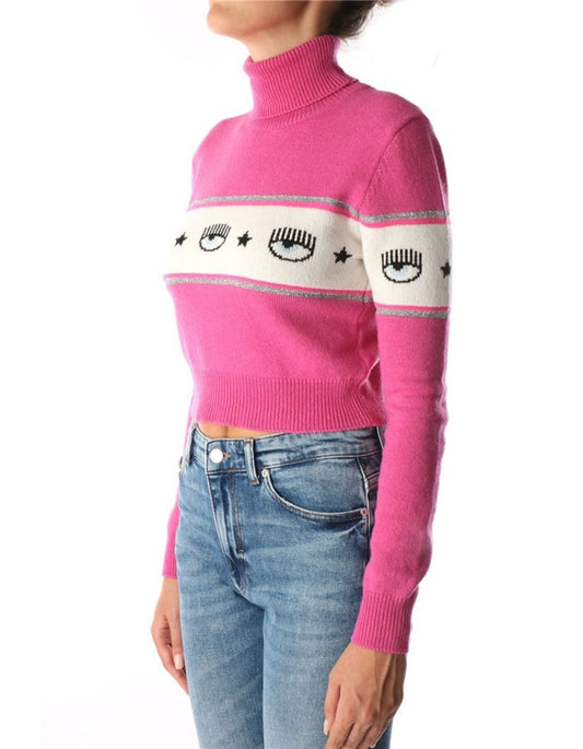 Maglione Collo Alto Donna Chiara Ferragni 73CBFM27CMA10