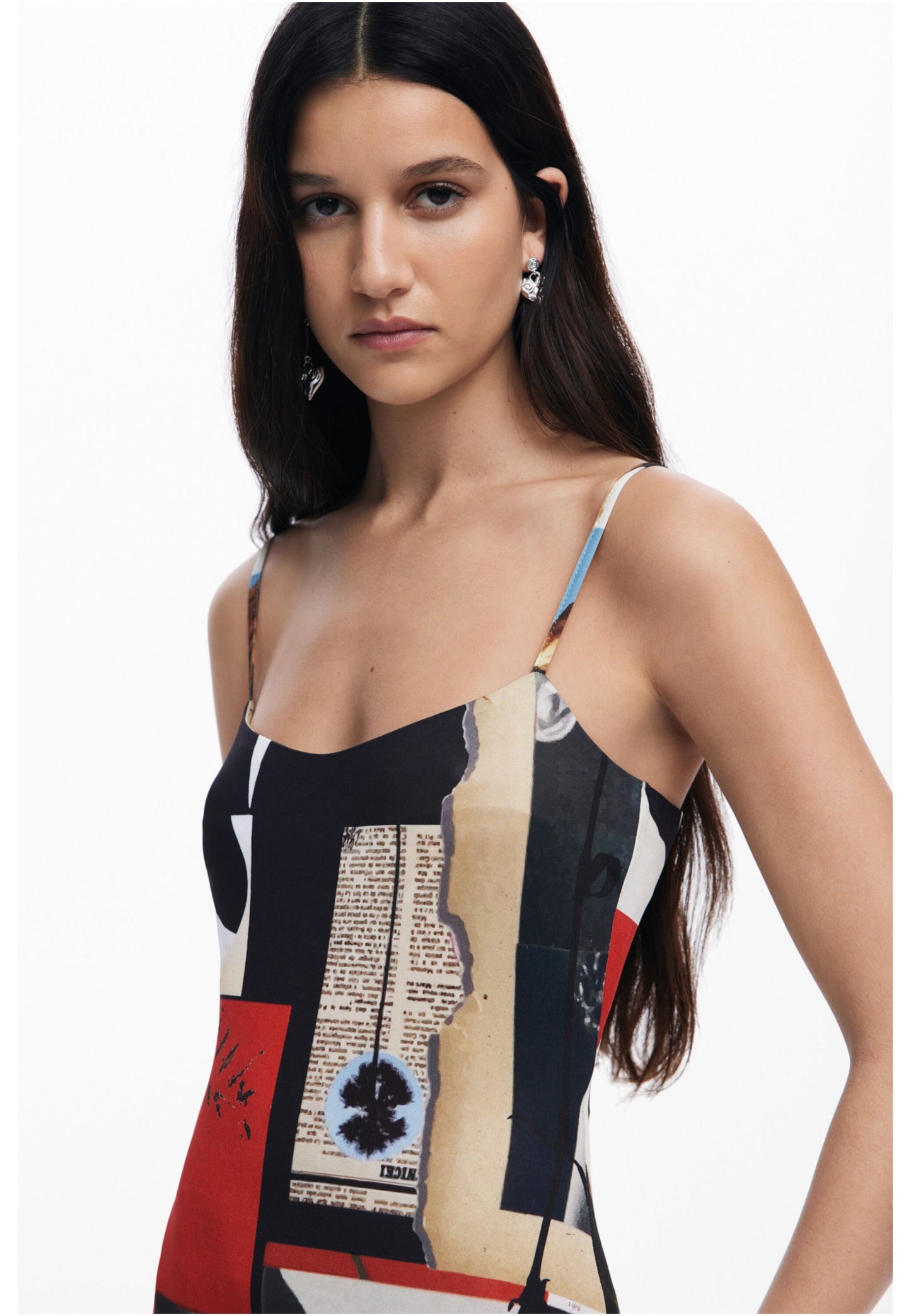 Vestito Midi Donna Desigual Disegnato Da Mr. Christian Lacroix Lacroix
