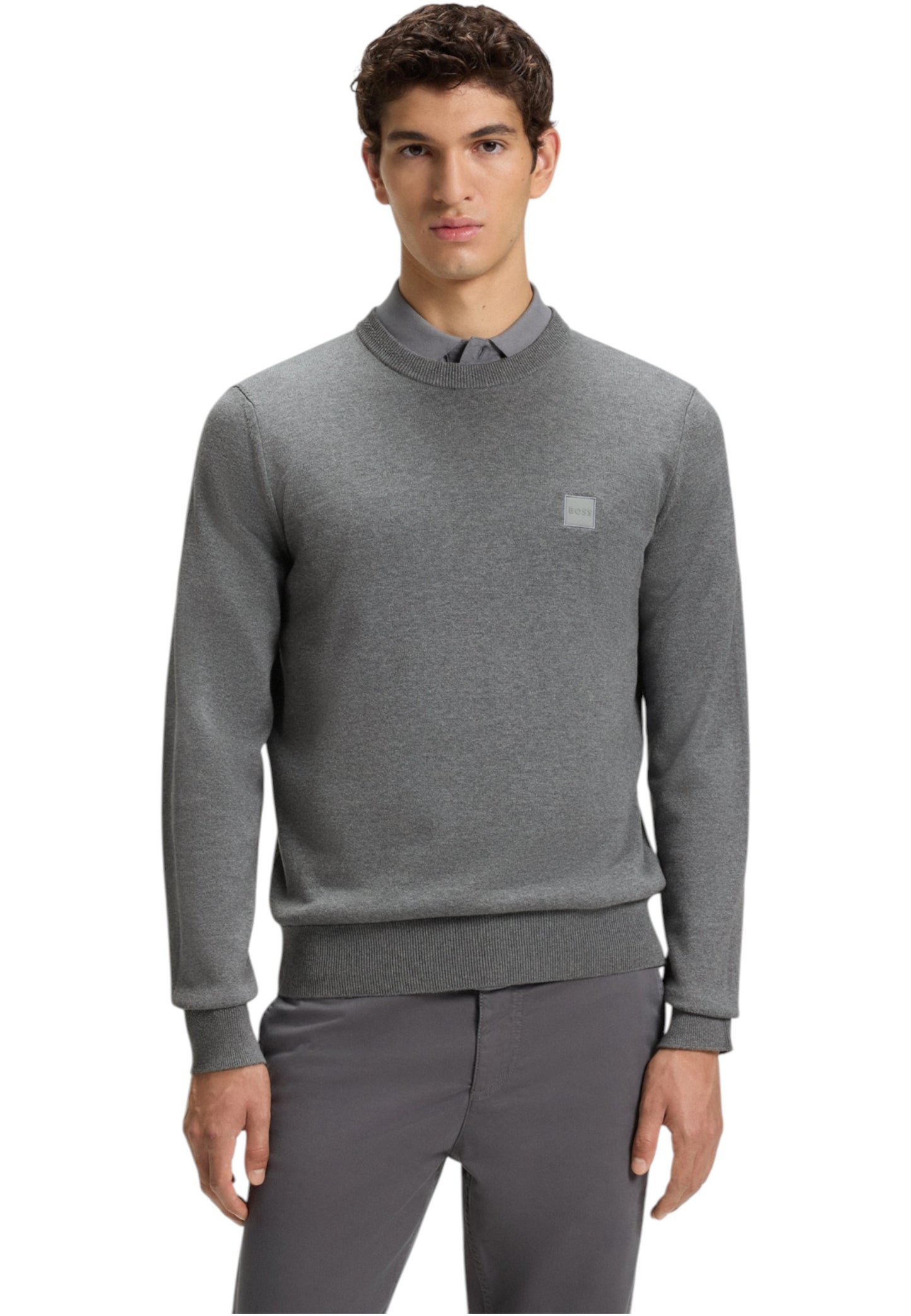 Maglione A Girocollo Uomo Boss Kanovano 50527583