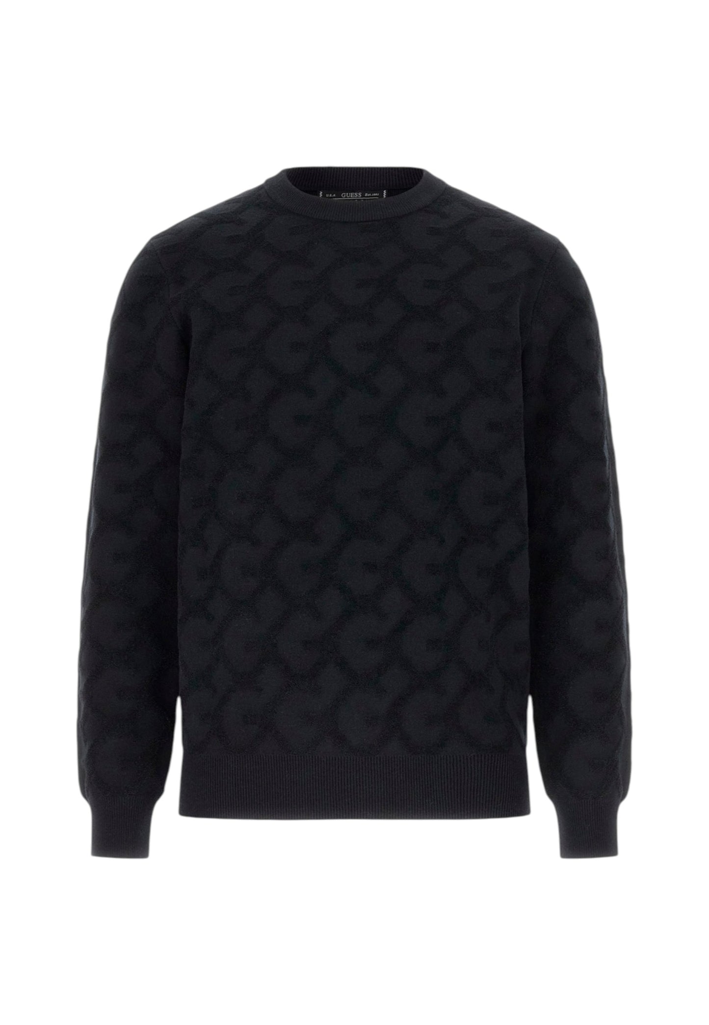 Maglione A Girocollo Uomo Guess John G Chain Ao Stitch M5BR19Z0470