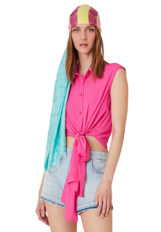 Camicia Senza Maniche Donna Manila Grace S3JC198PU