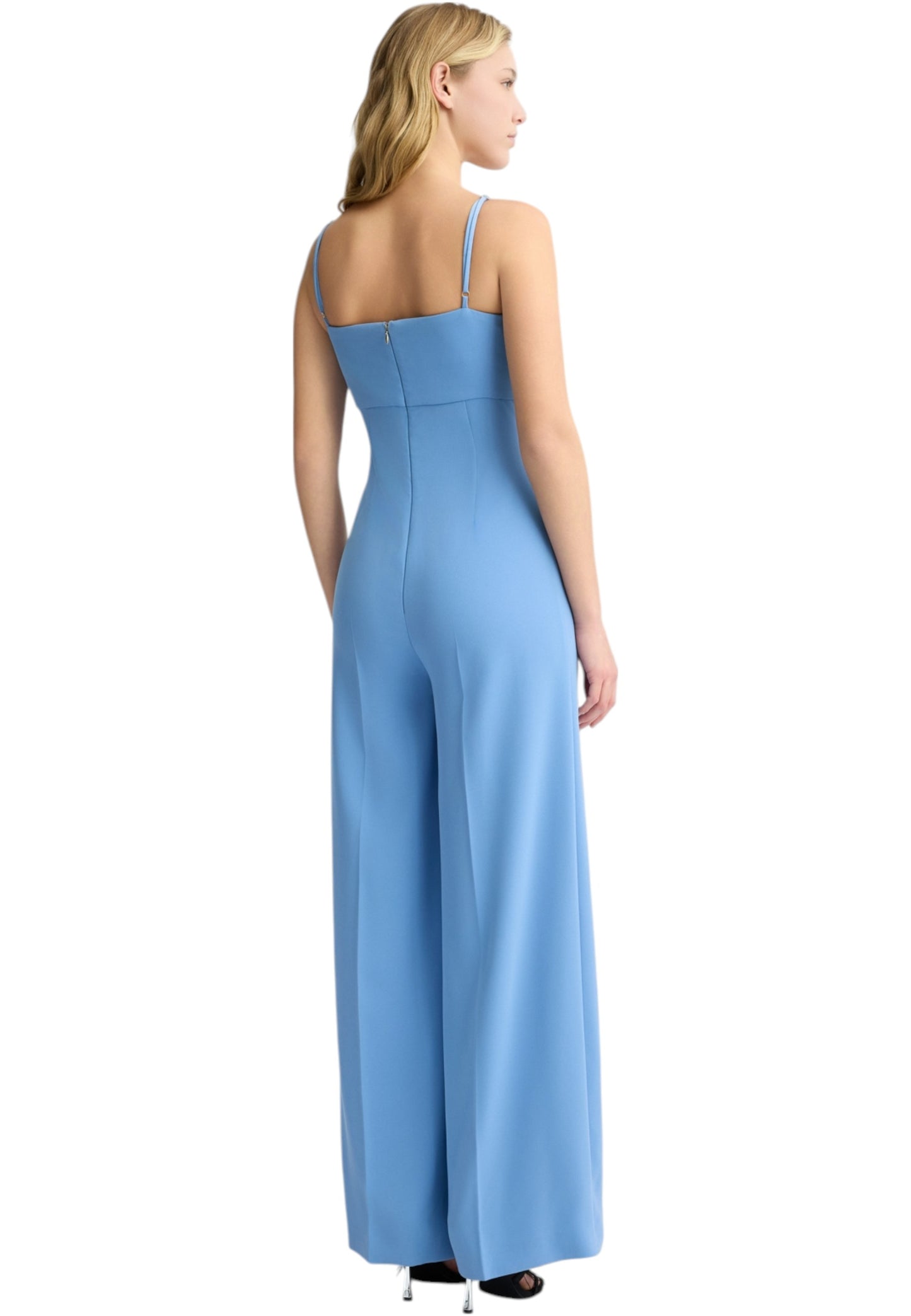 Tuta Jumpsuit Senza Maniche Donna Liu Jo Elegante Con Fiocco