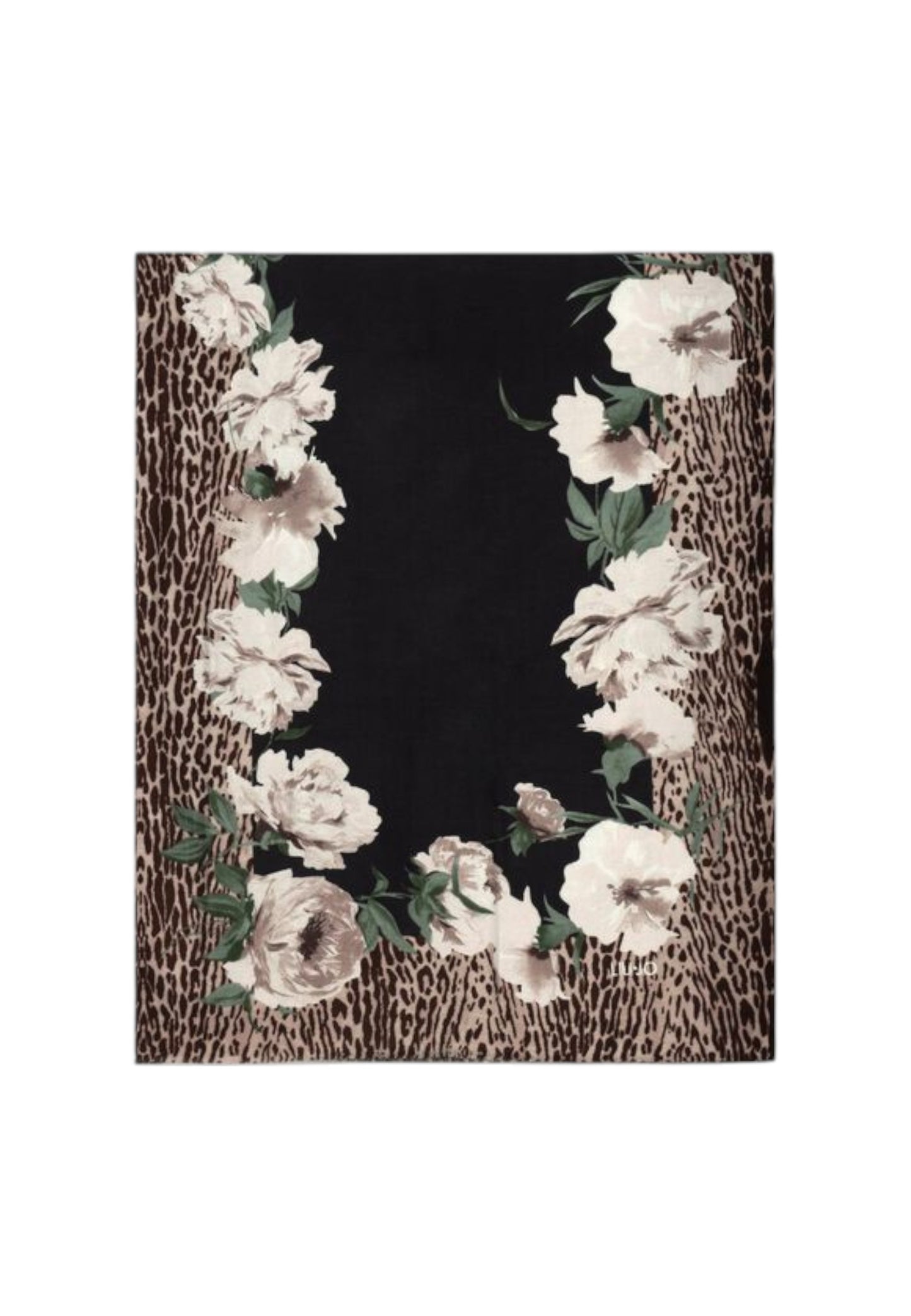 Sciarpa Donna Liu Jo Flower Animalier 70X180 2F5077T0300