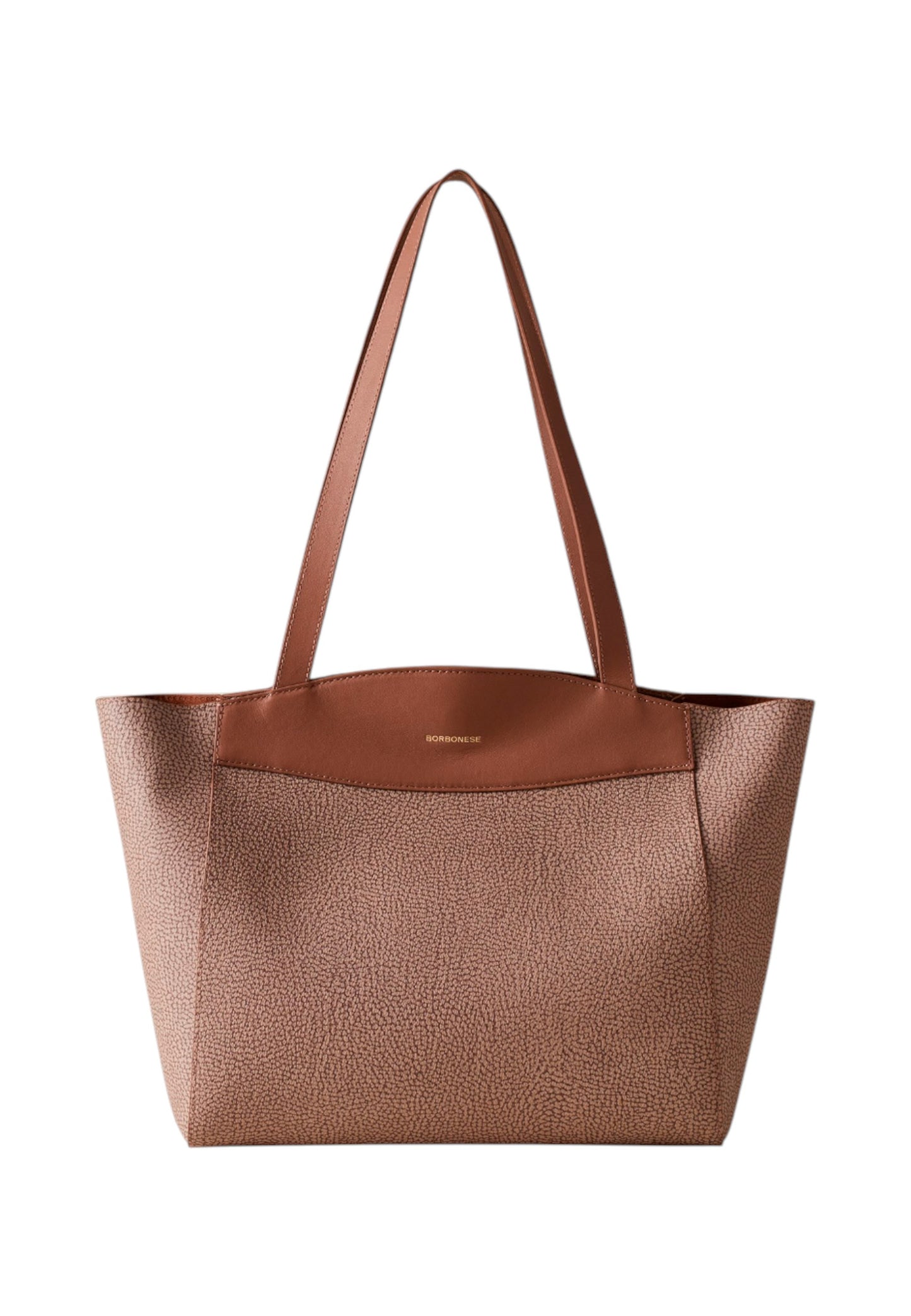 Borsa A Spalla Donna Borbonese Shopping Medium Moonlight 910101380098