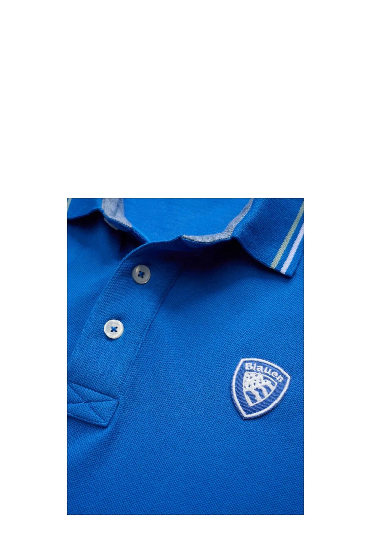 Polo Manica Corta Uomo Blauer