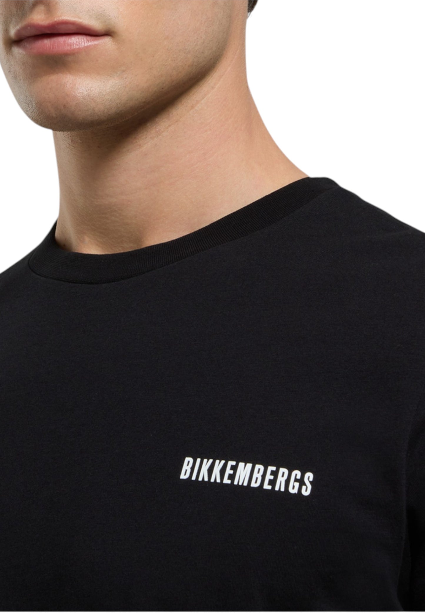 T-Shirt Manica Corta Uomo Bikkembergs In Piquet