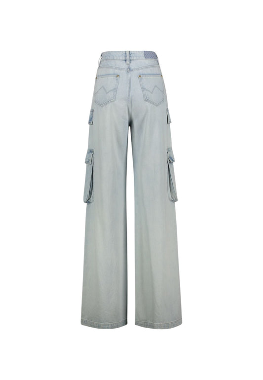 Jeans Cargo Donna Gaudi