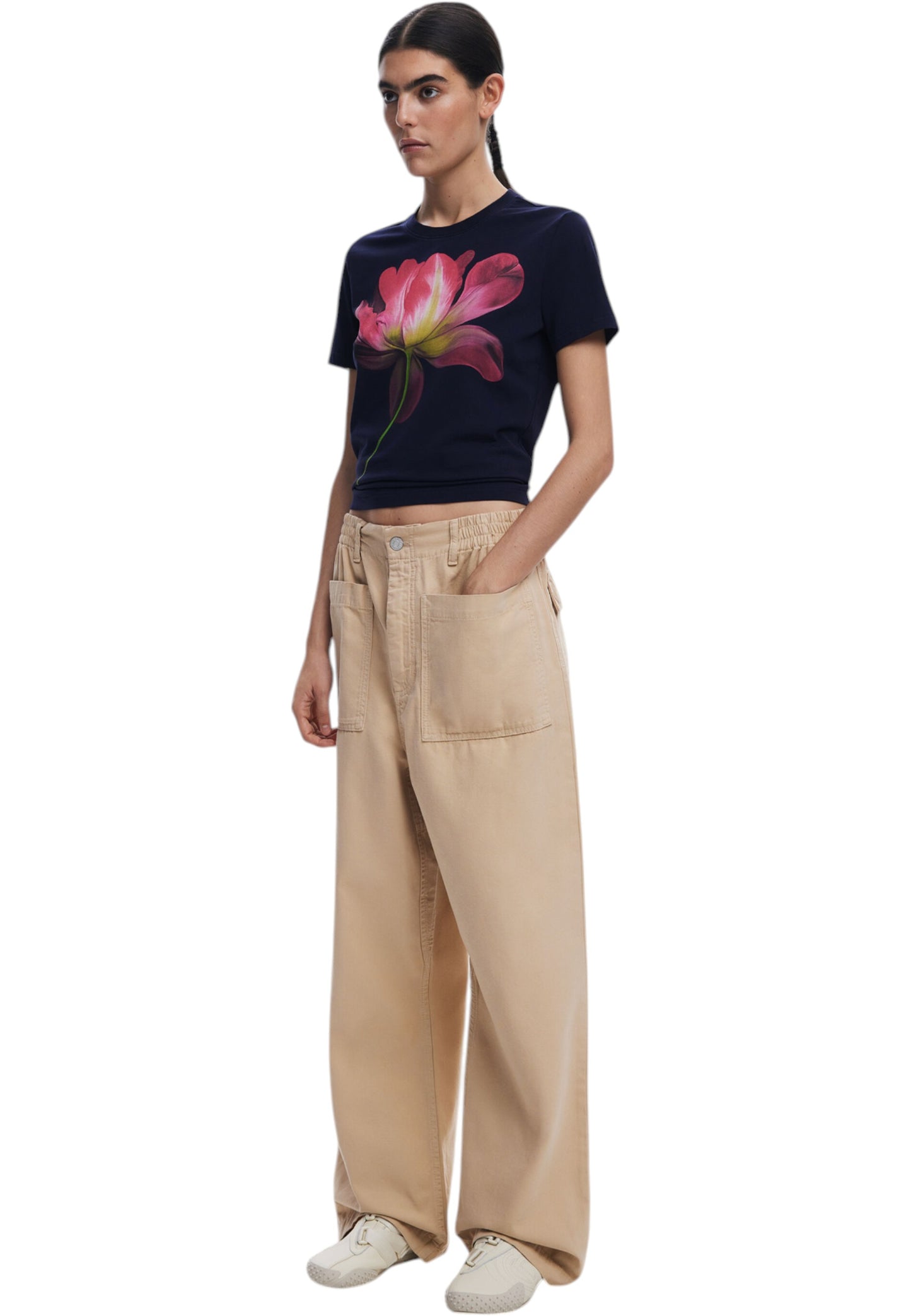 T-Shirt Donna Desigual Ts_Plata