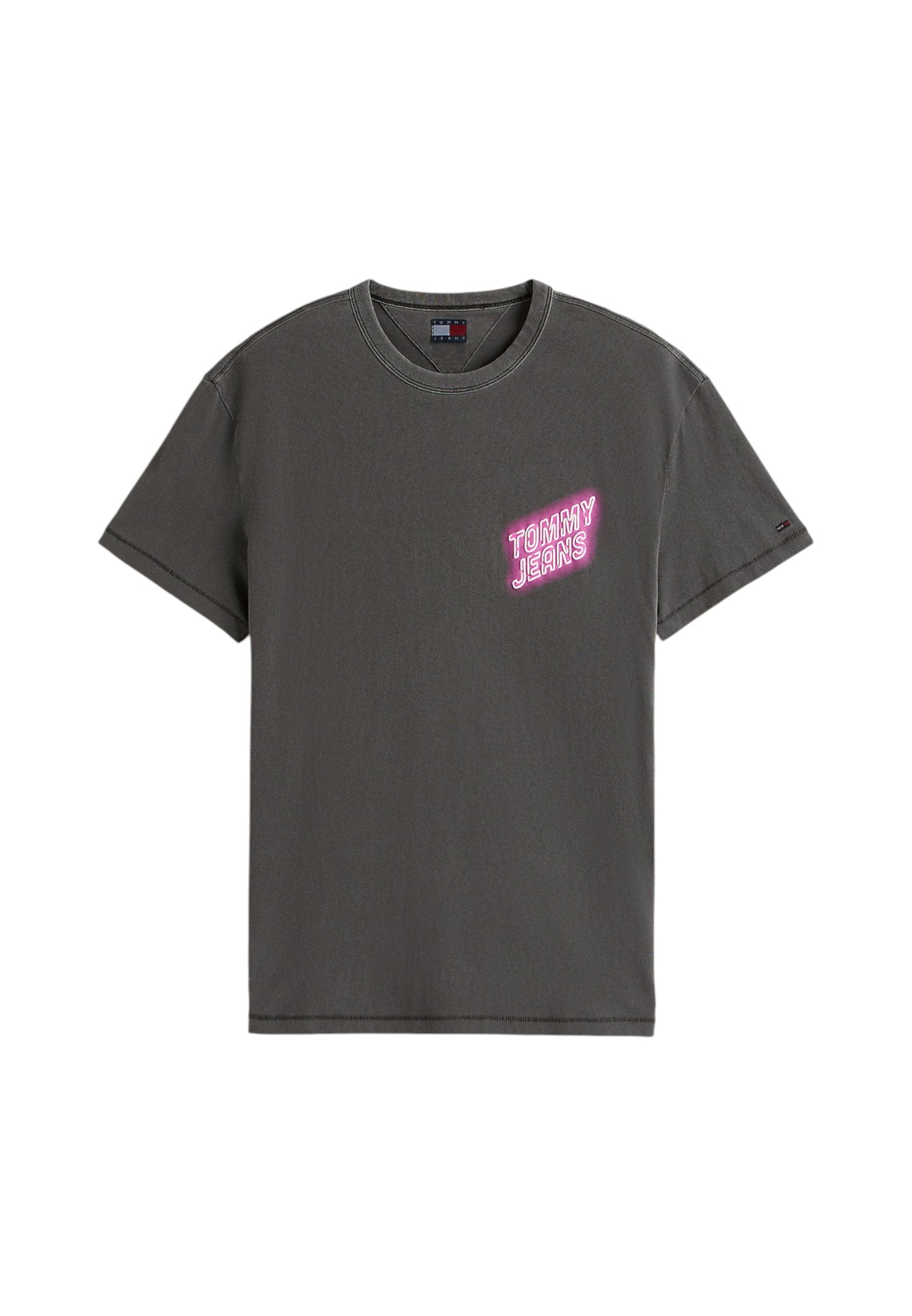 T-Shirt Manica Corta Uomo Tommy Jeans Tjm Regular Novelty Fair DM0DM21829