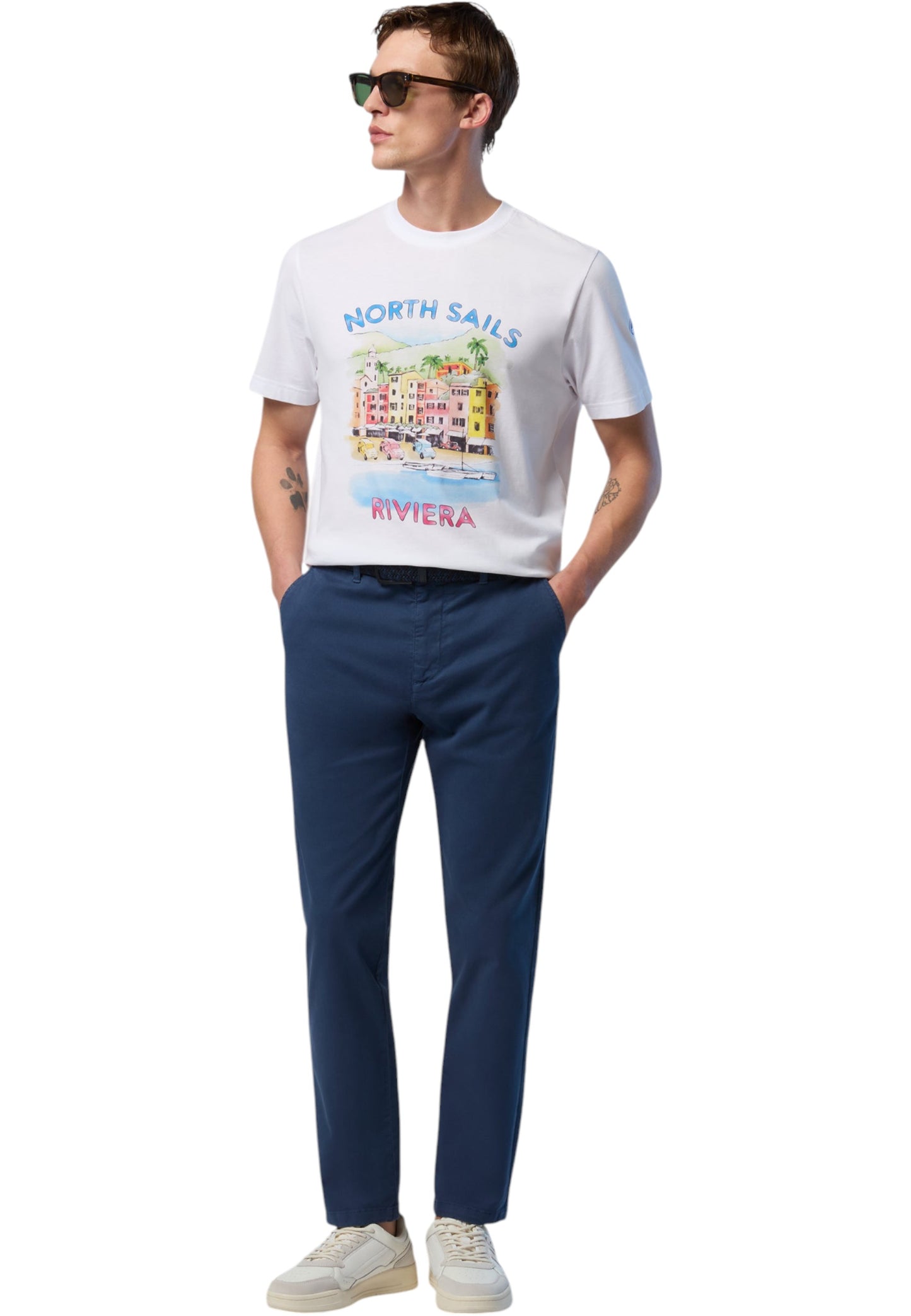 T-Shirt Manica Corta Uomo North Sails