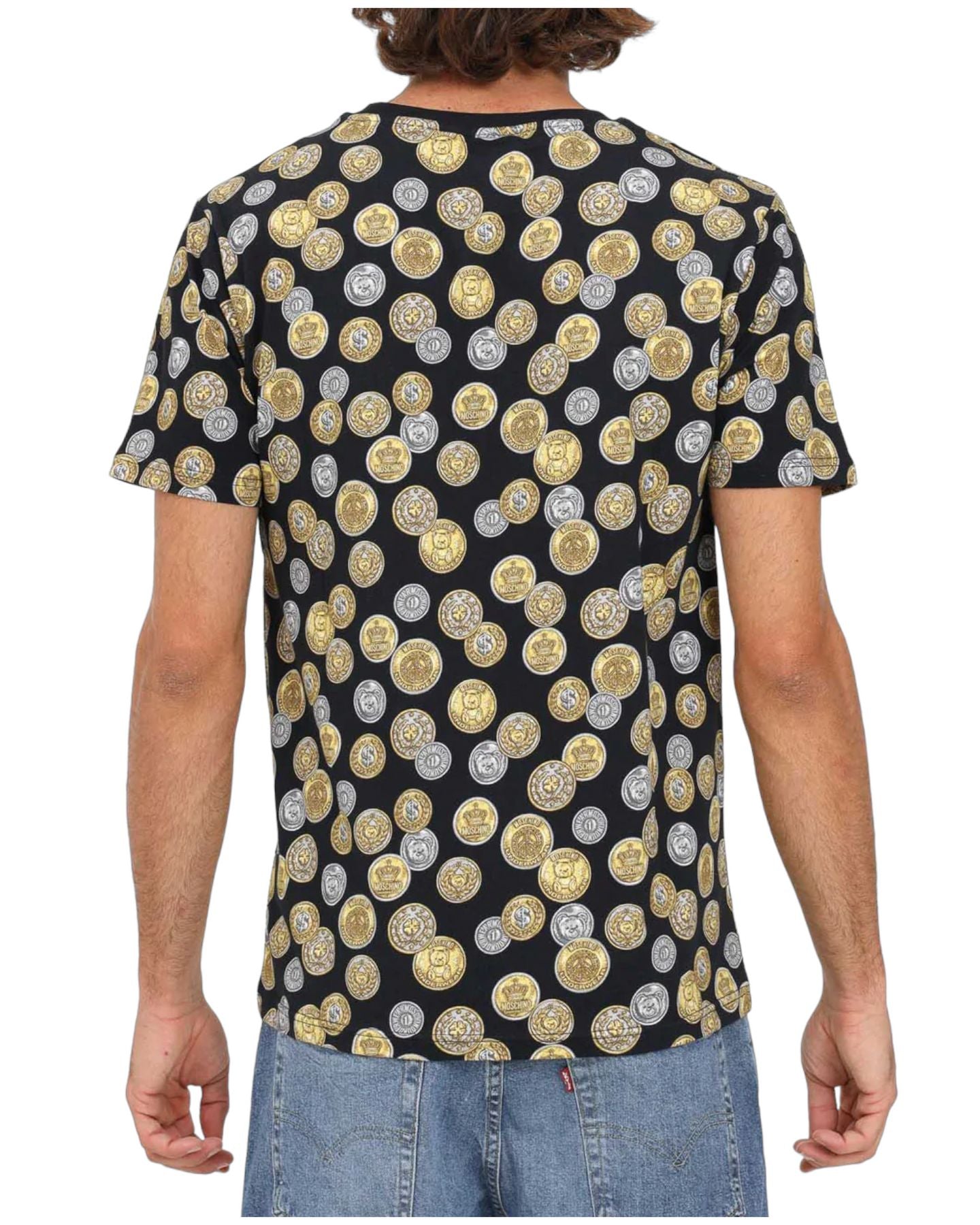 T-Shirt Manica Corta Uomo Moschino 19148105
