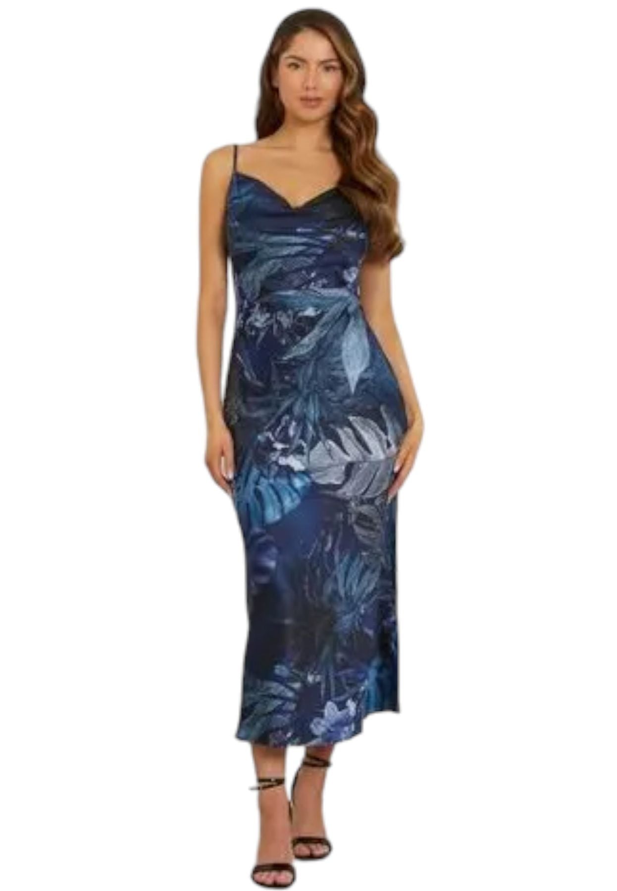 Vestito Lungo Donna Guess Akilina W3GK85WD8G2