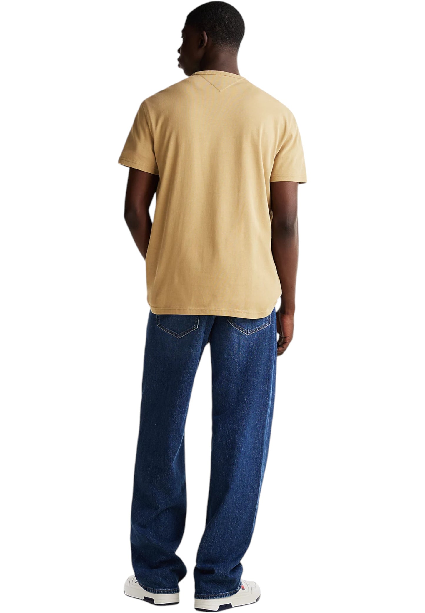 T-Shirt Manica Corta Uomo Tommy Jeans  Tjm Reg Badge Ex