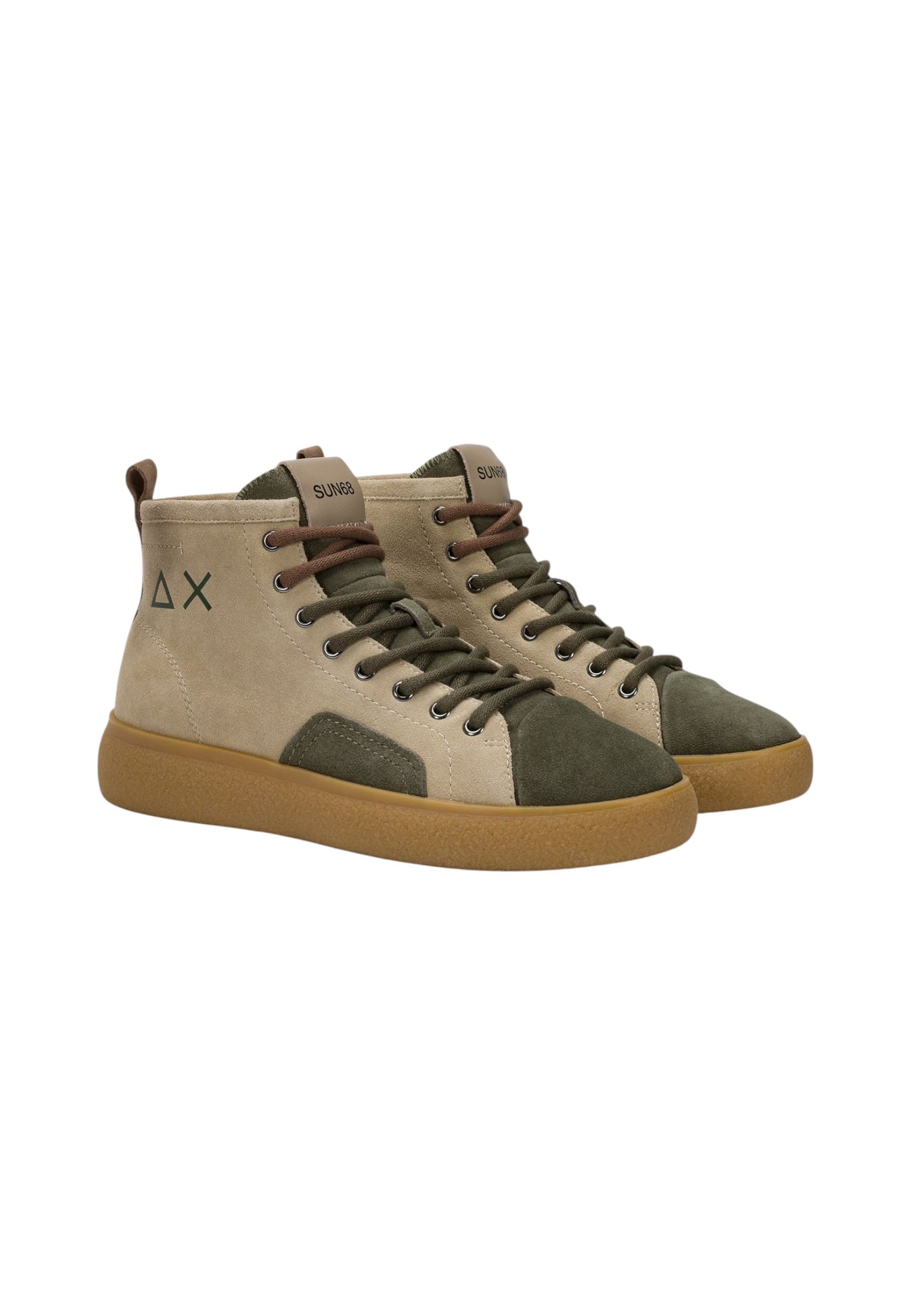 Sneakers Basse Uomo Sun68 Luis Midi Suede Z45145