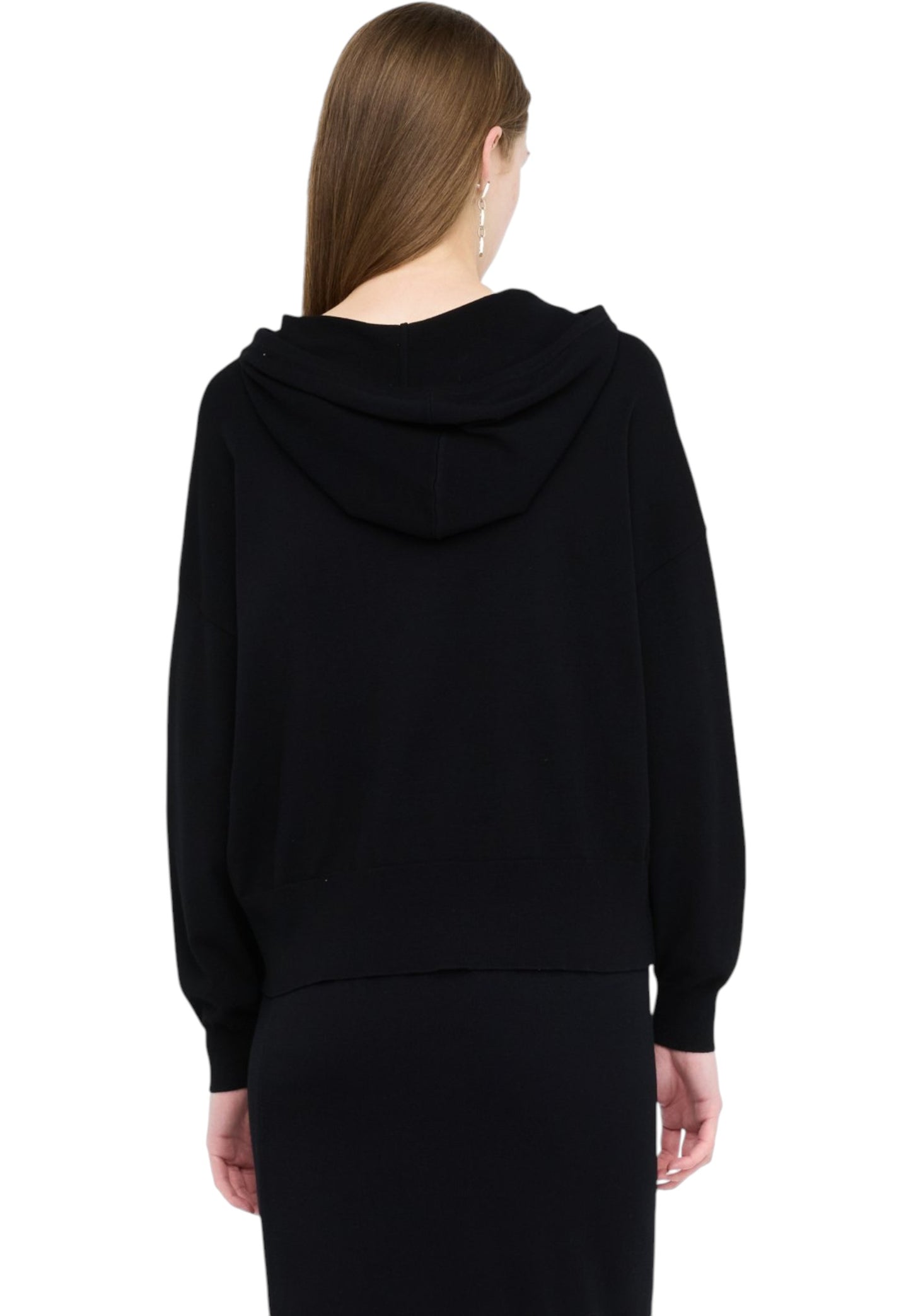 Felpa Con Cappuccio Donna Liu Jo In Maglia LJ Heart TF5216MS63L