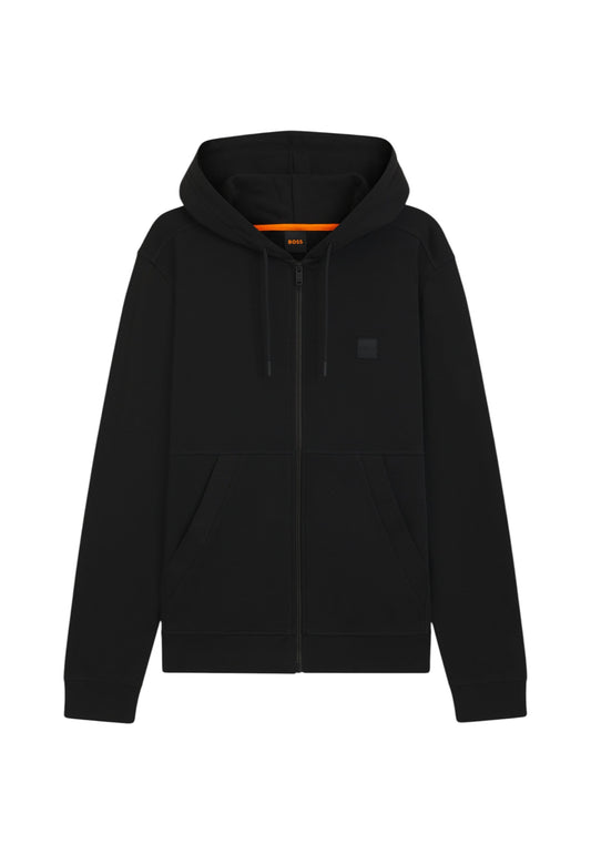 Felpa Con Zip Uomo Boss Con Cappuccio Zetalky 50508578