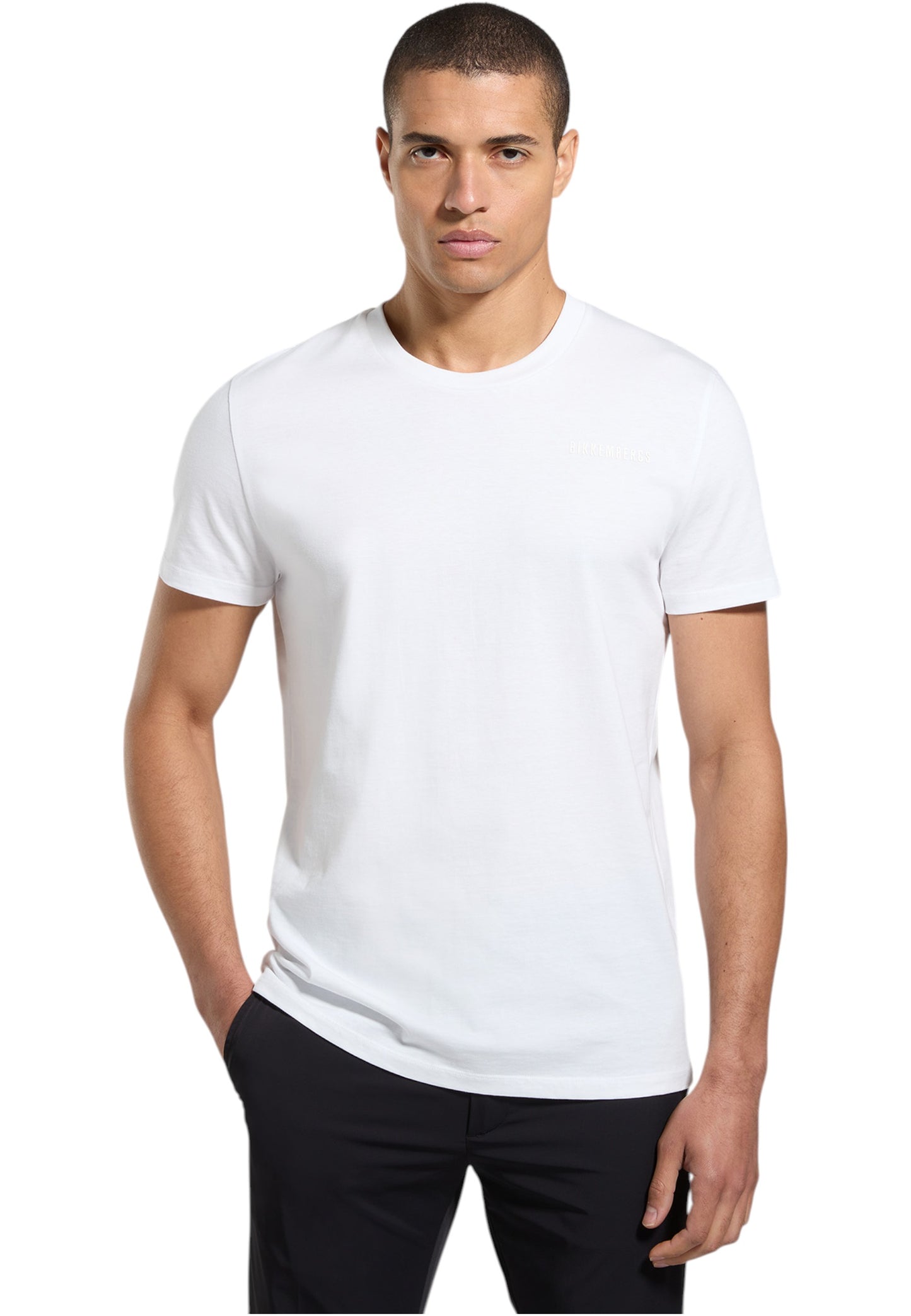 T-Shirt Manica Corta Uomo Bikkembergs In Piquet