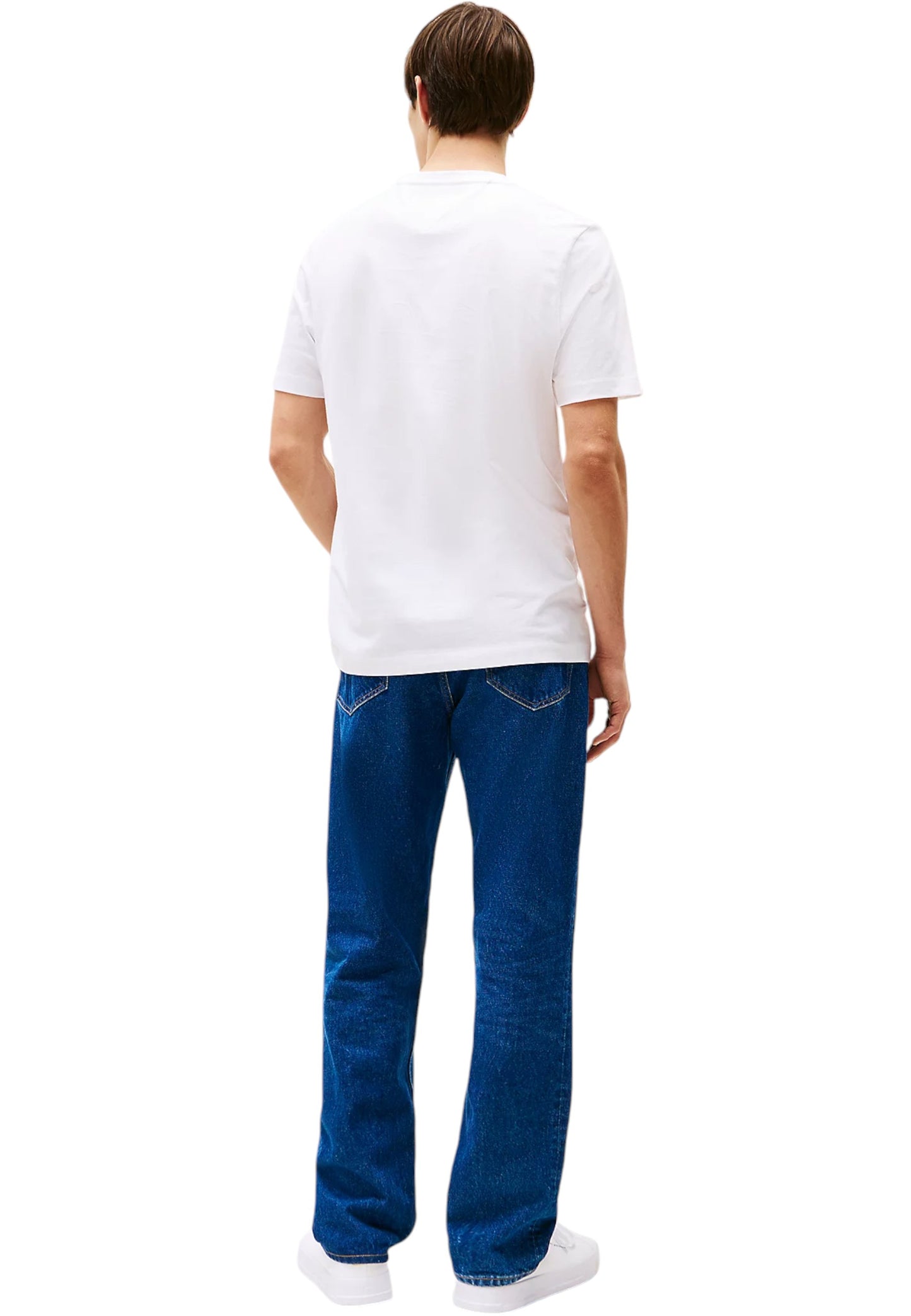 T-Shirt Manica Corta Uomo Tommy Hilfiger  Script Logo