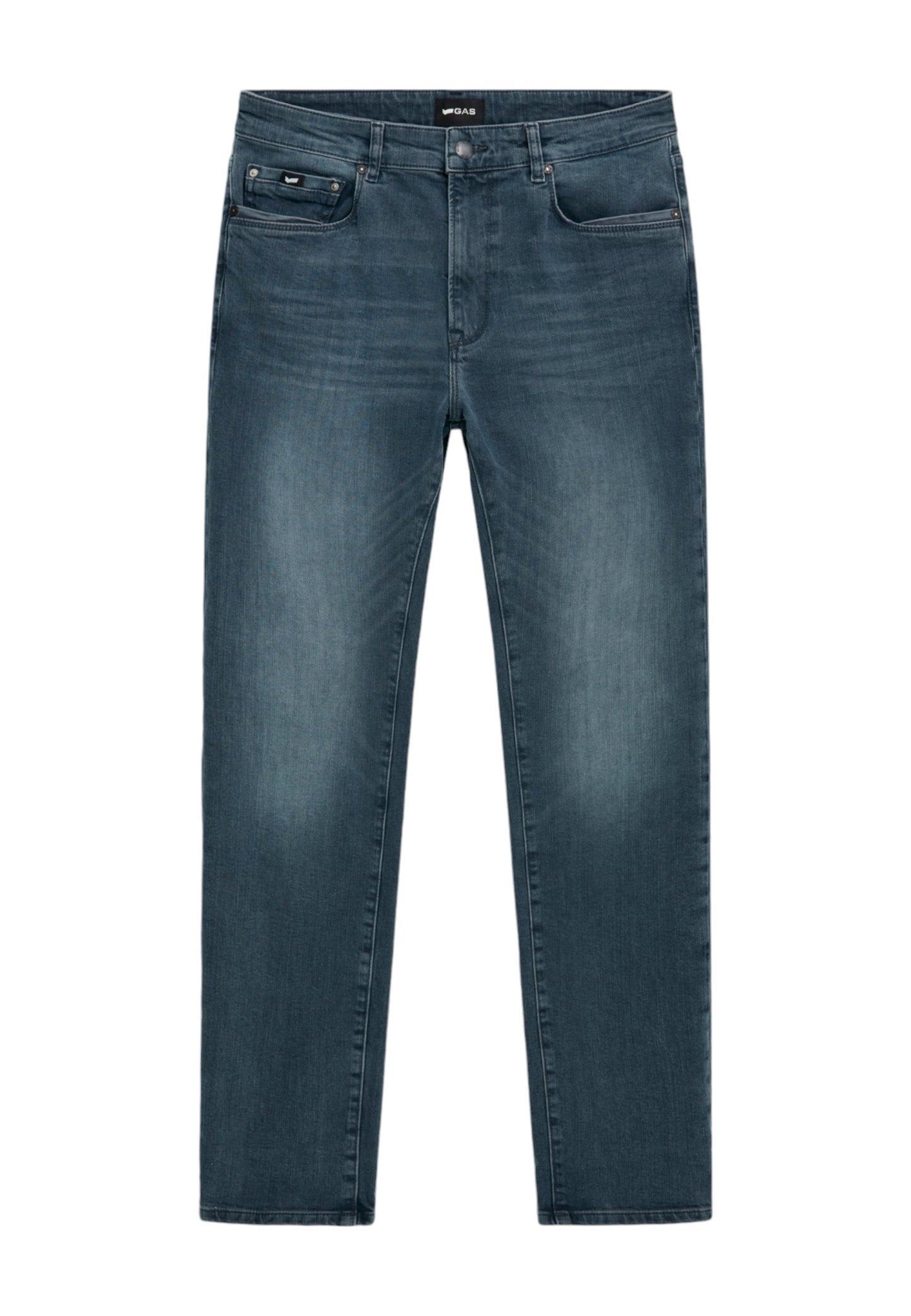 Jeans Uomo Gas Skinny Fit Sax Zip Plus 351598021140