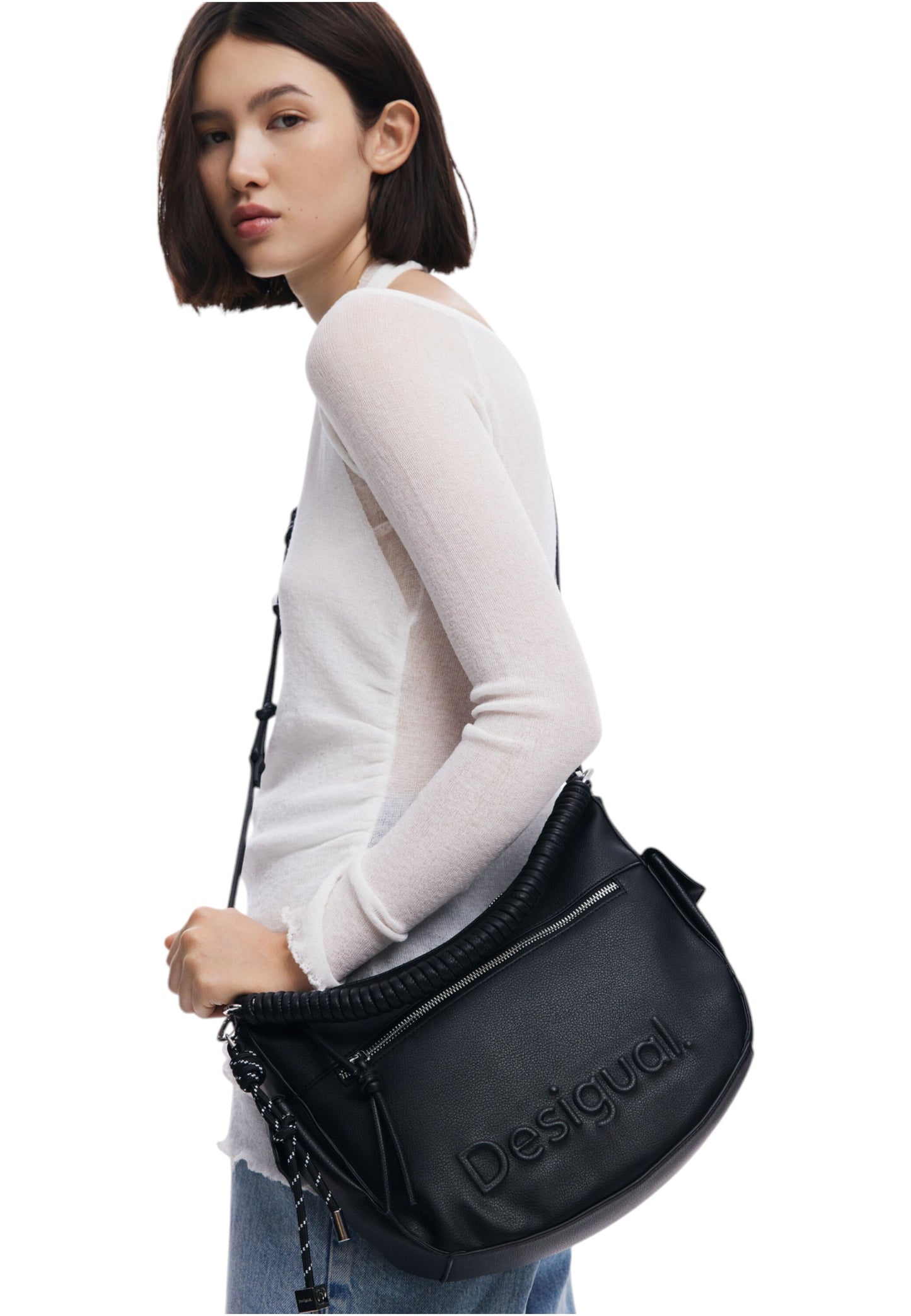 Borsa A Spalla Donna Desigual Half Astana Black