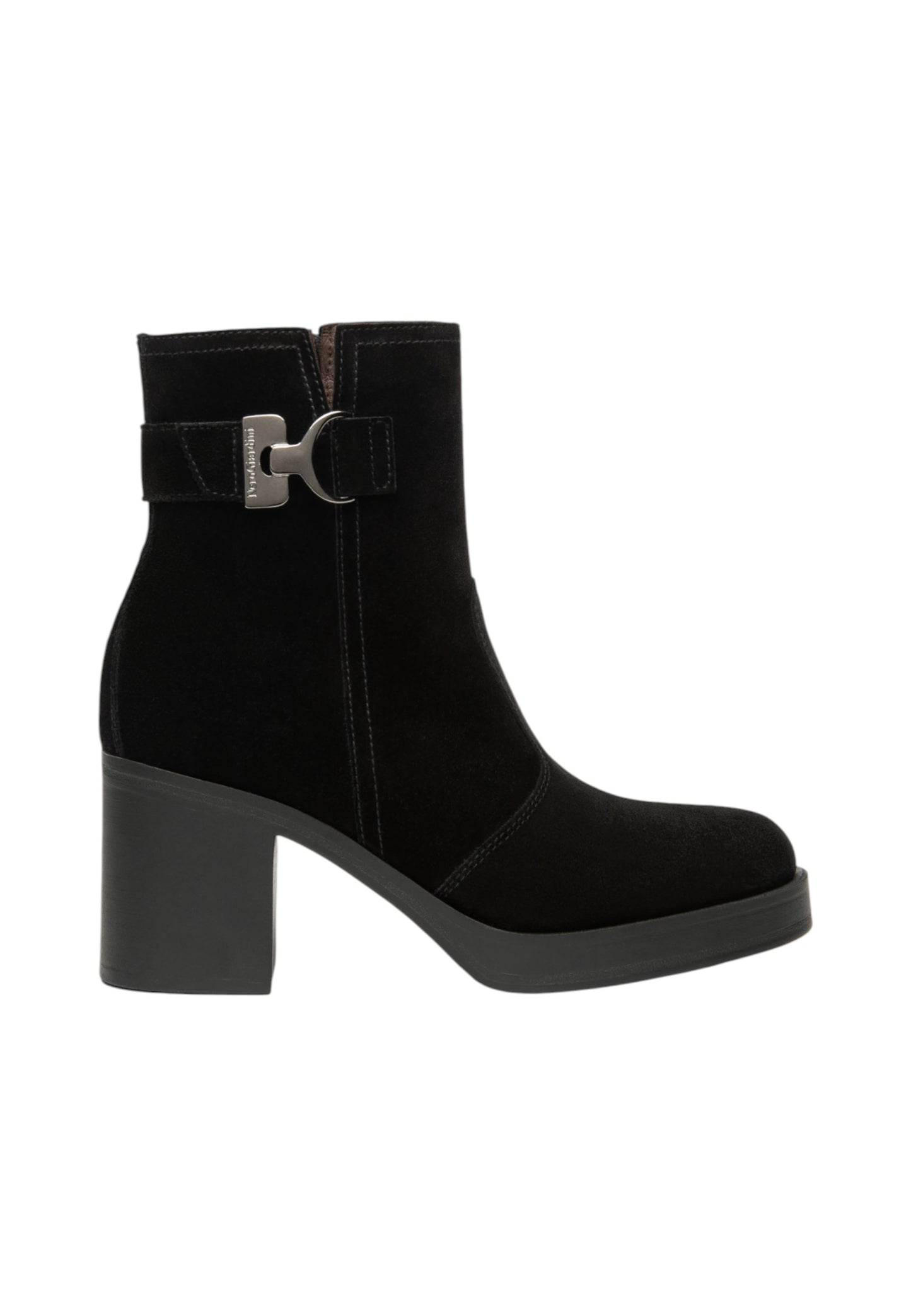 Stivaletti Tronchetti Donna Nero Giardini Tacco 7,5 CM I513892D