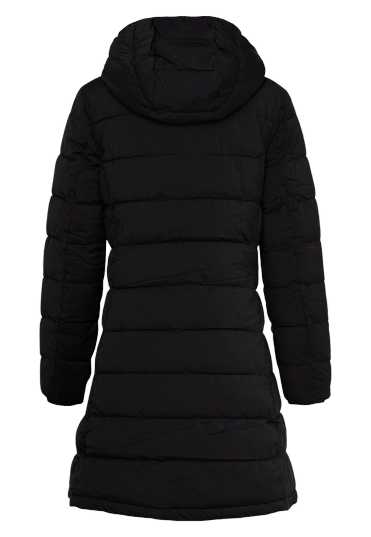 Piumino Lungo Donna Guess Con Cappuccio New Aleta V4YL05WF3X0