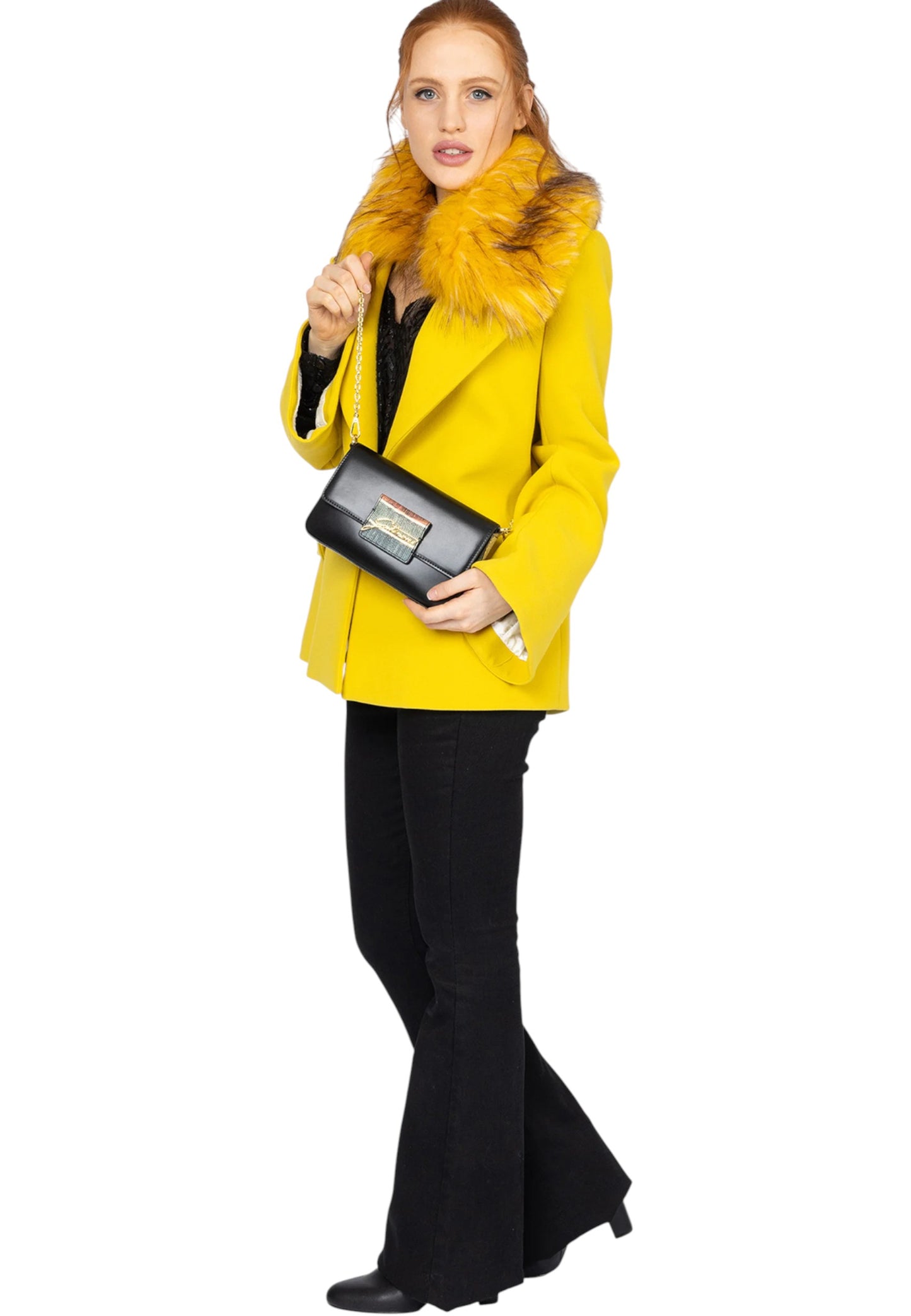 Borsa A Tracolla Donna Gattinoni Flap Bag Brushed Buckle BIGB98185WVW